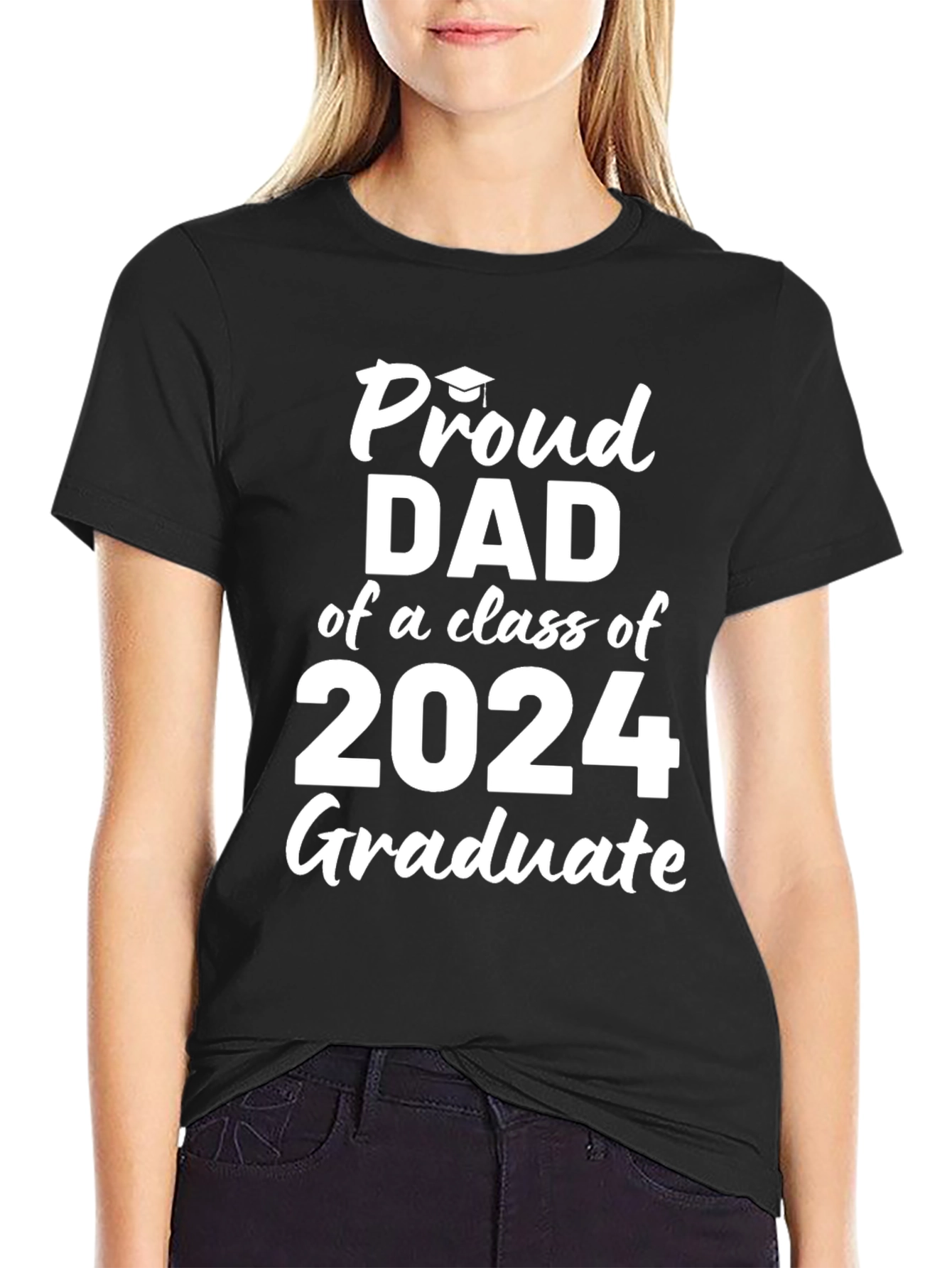 Proud Dad of a 2024 Graduate T-Shirt