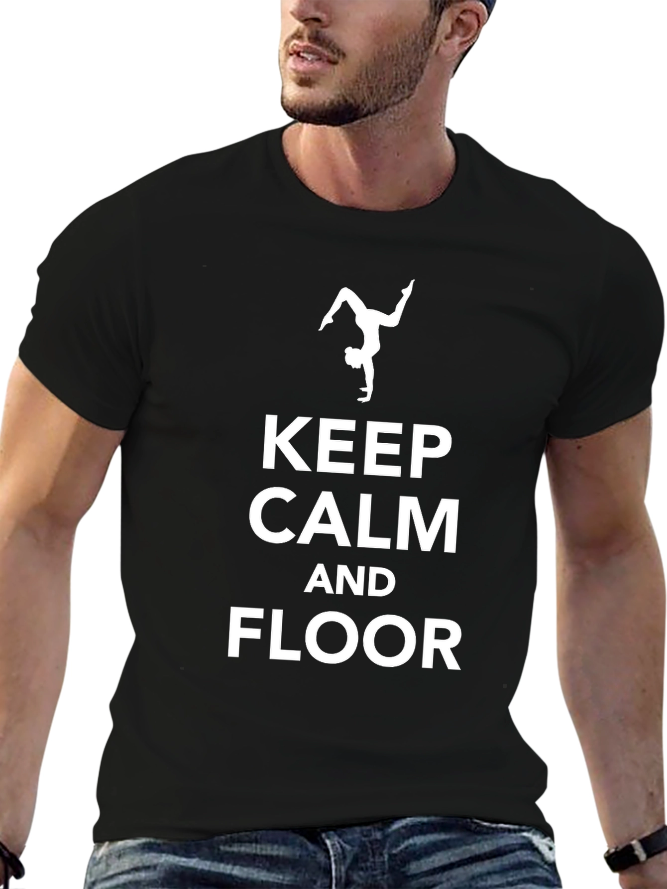 Keep Calm Gymnastics Floor T-Shirt