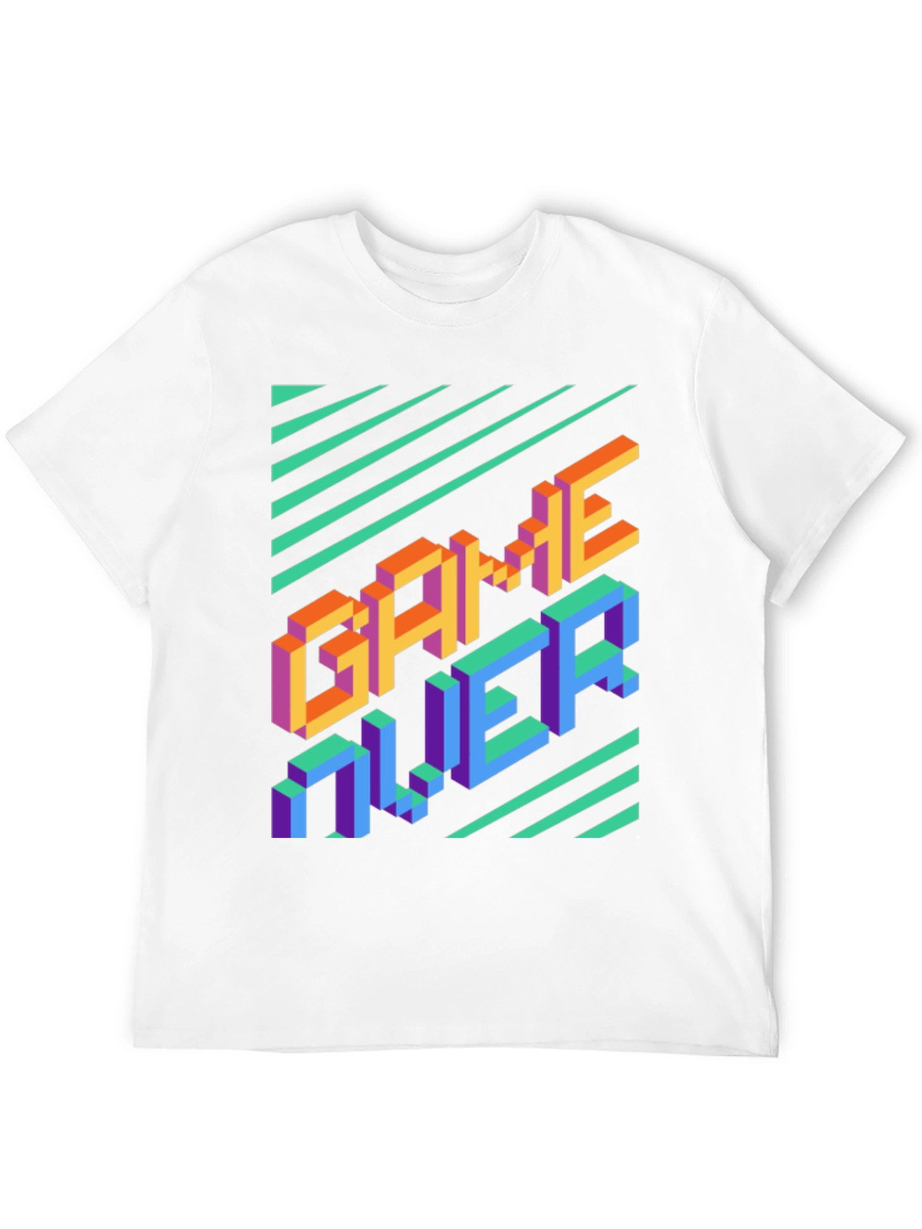 Retro Game Over Graphic Tee - Black