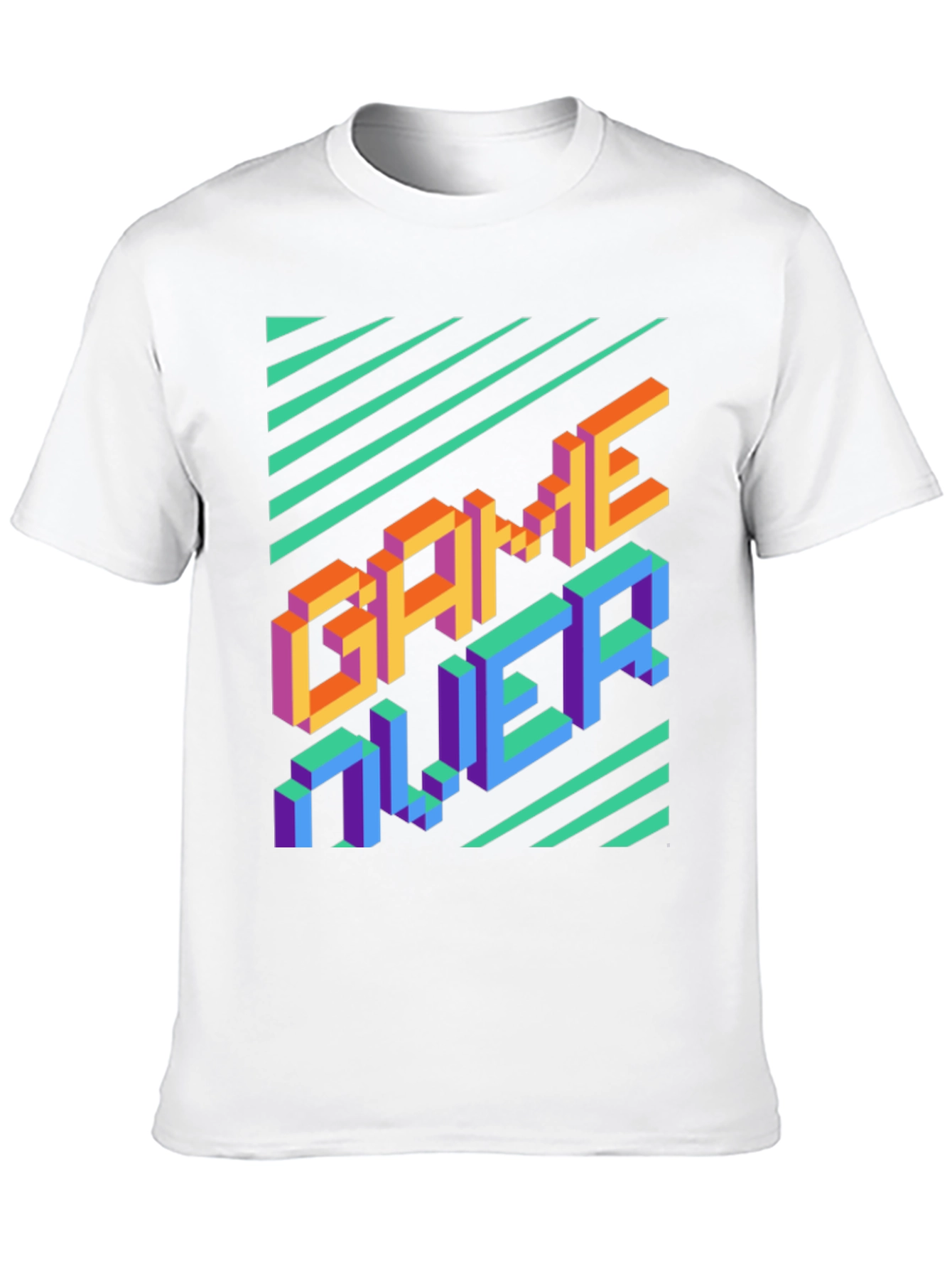 Retro Game Over Graphic Tee - Black