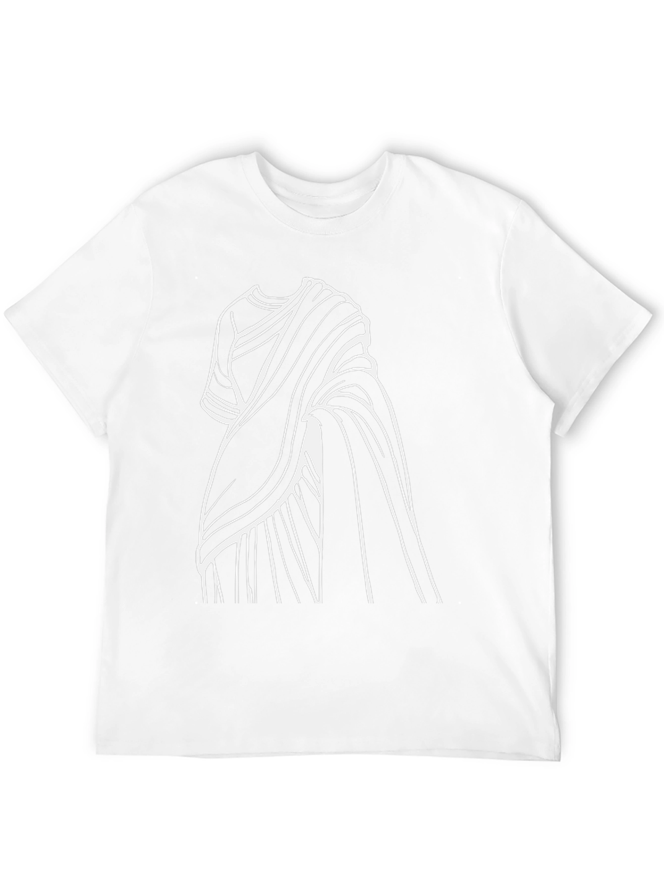 Saree Design Black T-Shirt