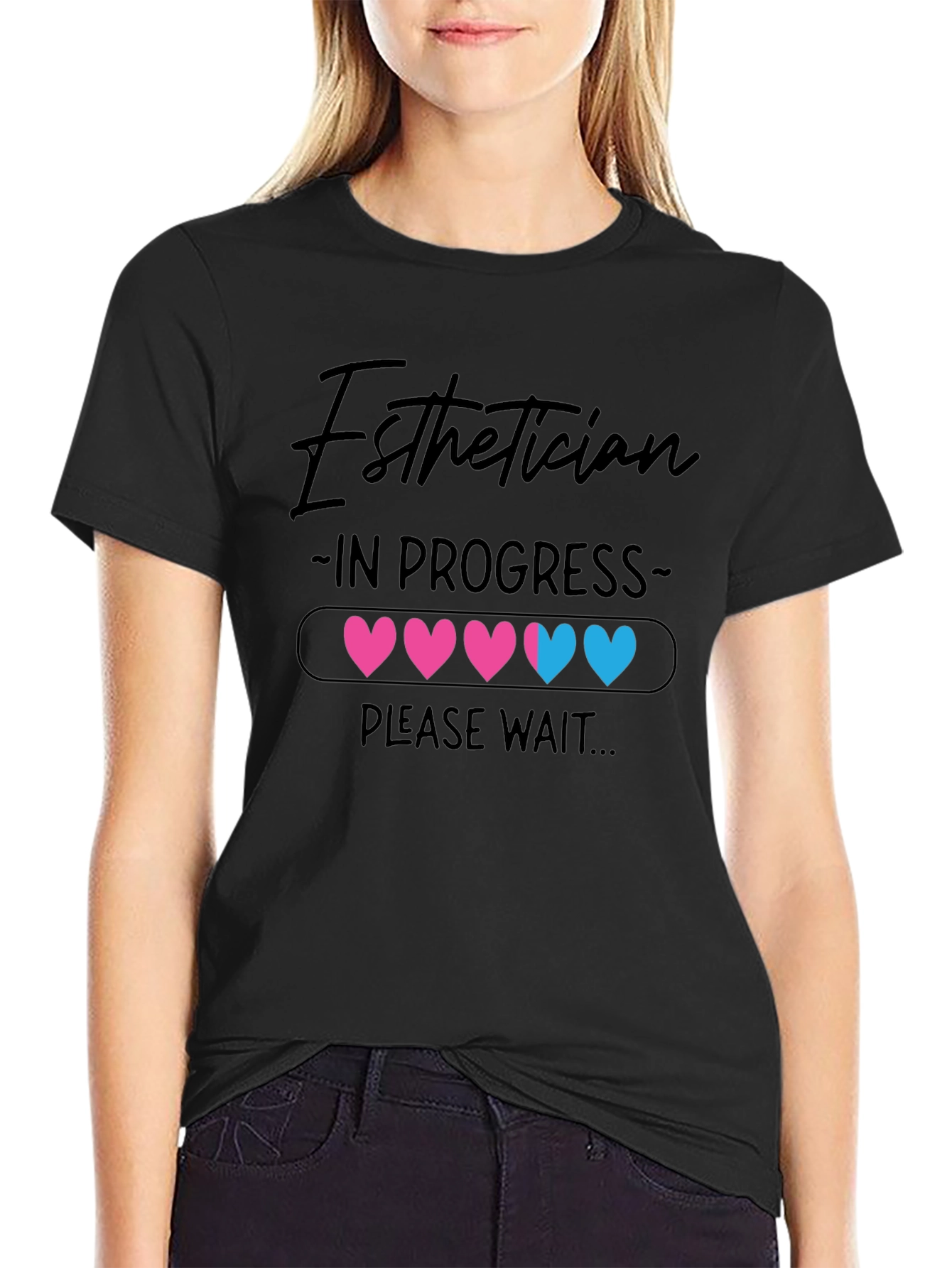 Esthetician In Progress Graphic T-Shirt