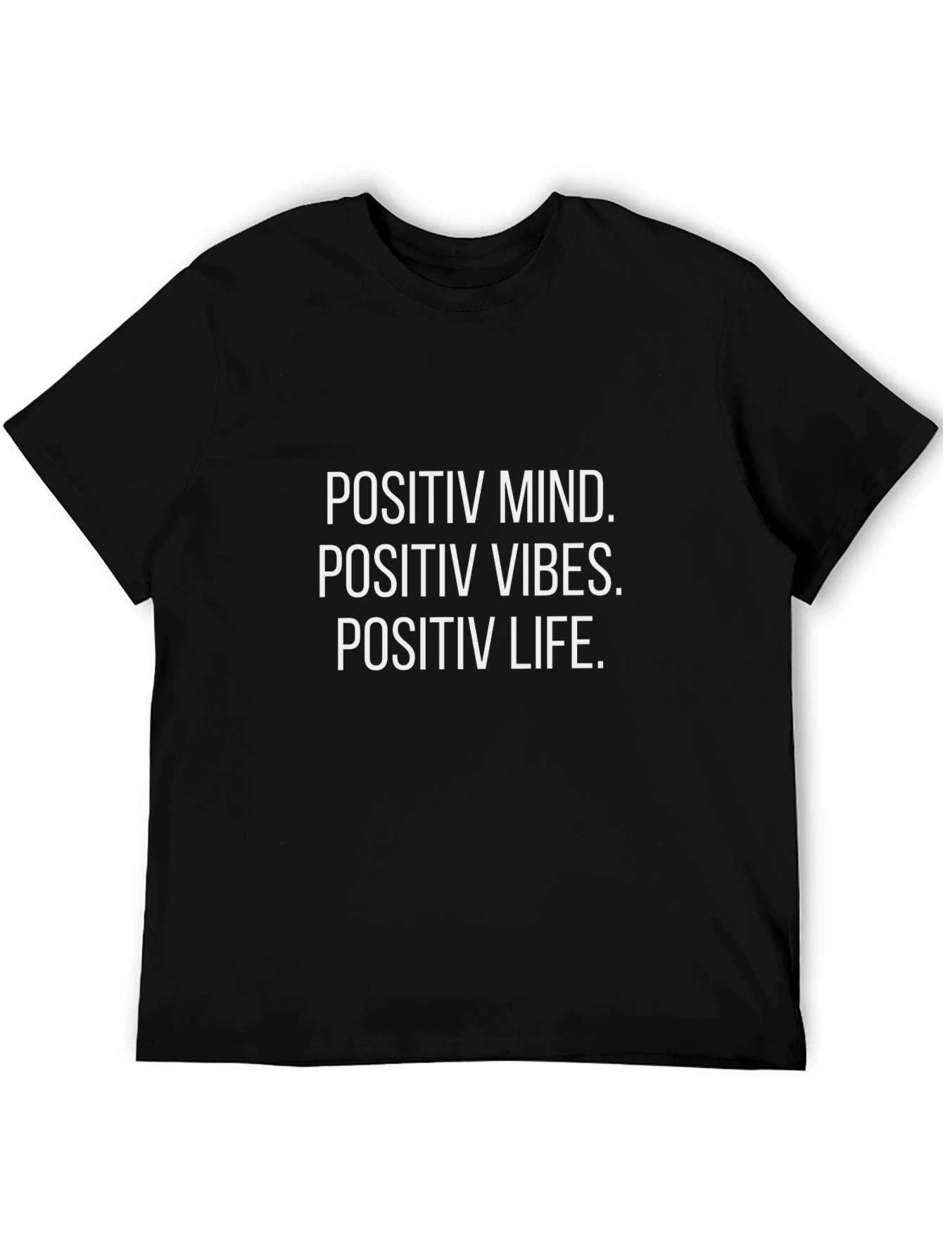 Positive Mindset Graphic T-Shirt