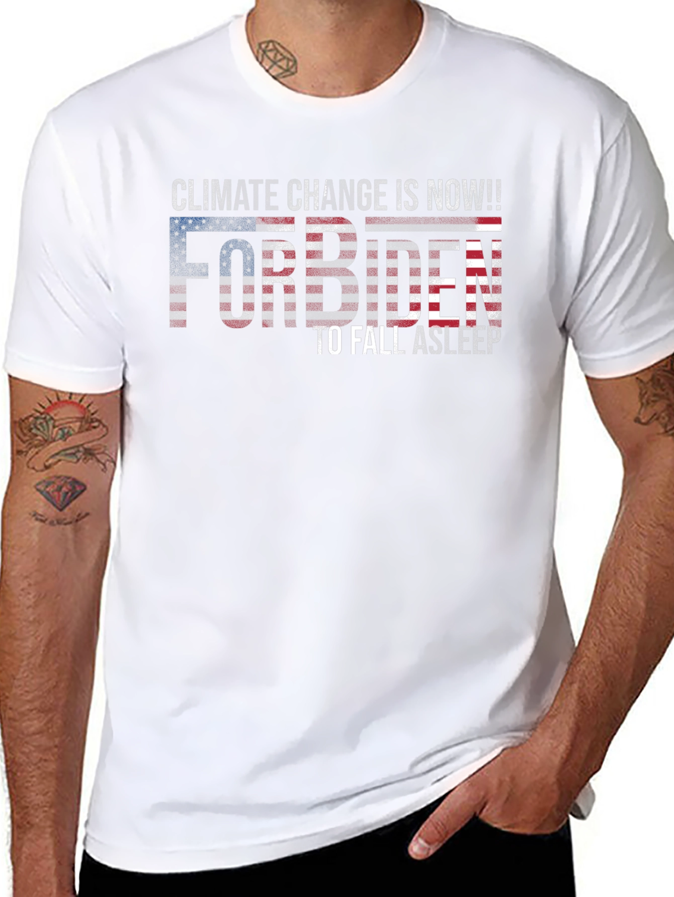 Climate Change Anti-Biden T-Shirt