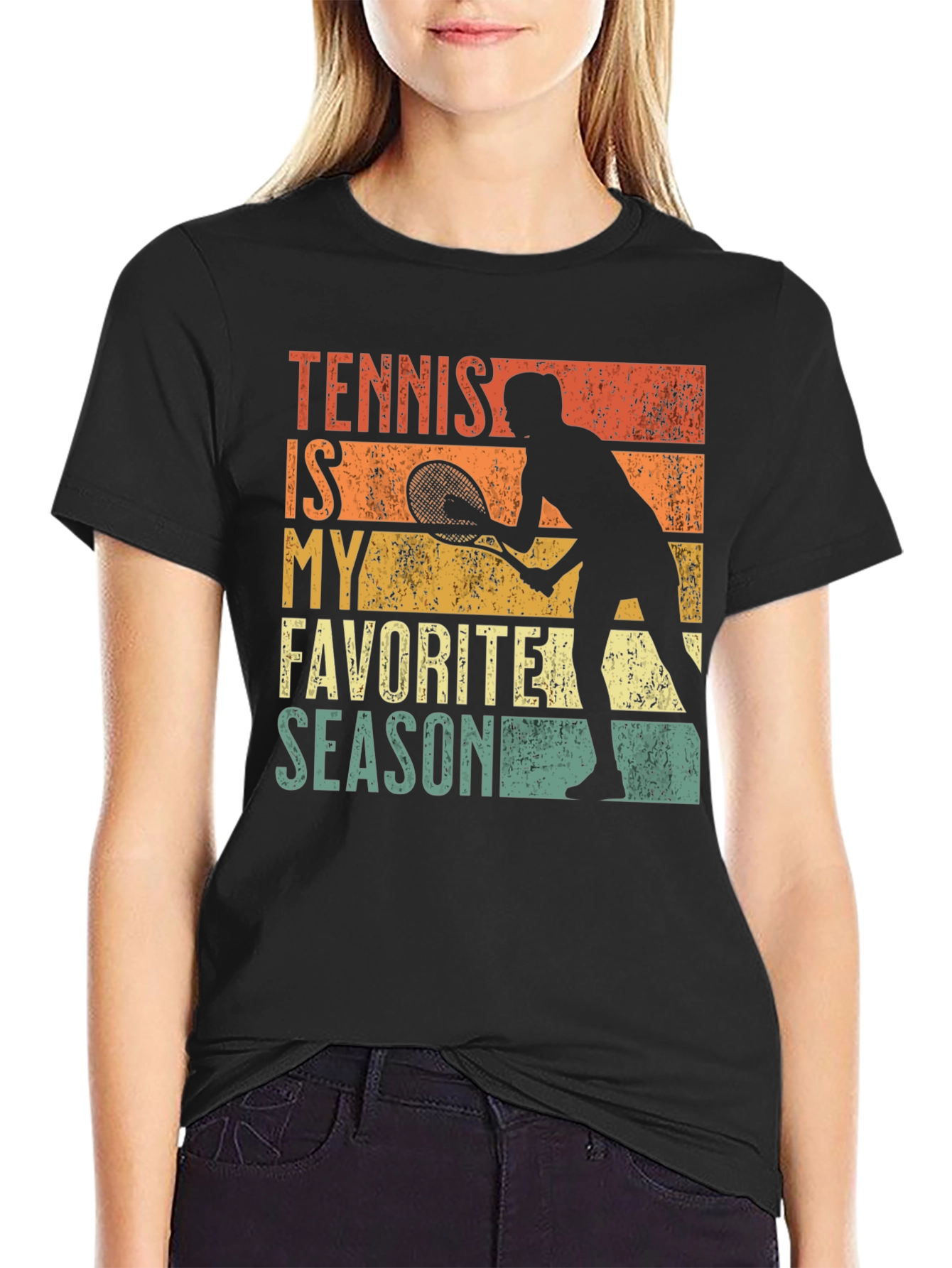 Tennis Is My Favorite Season Graphic Tee