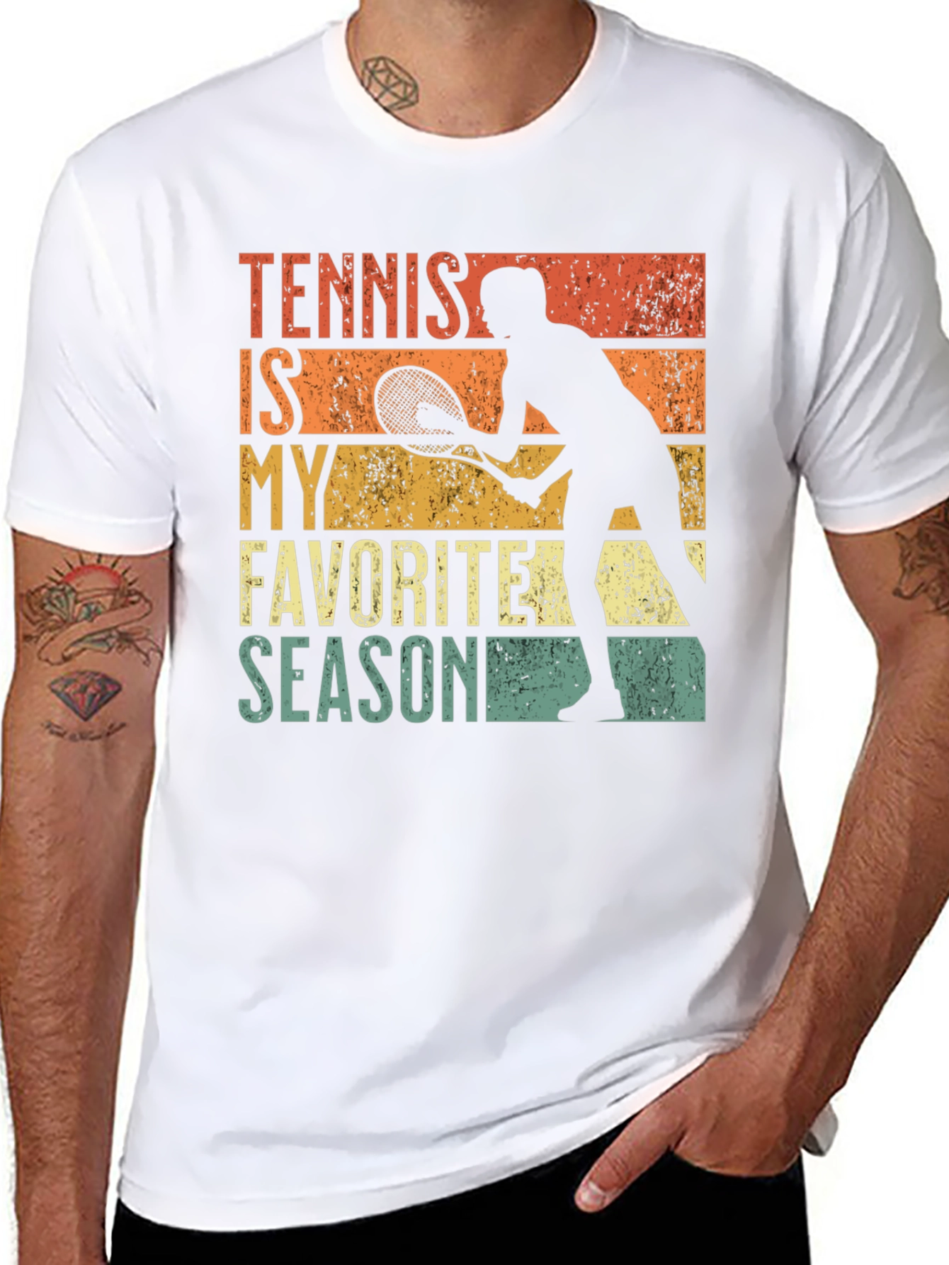 Tennis Is My Favorite Season Graphic Tee
