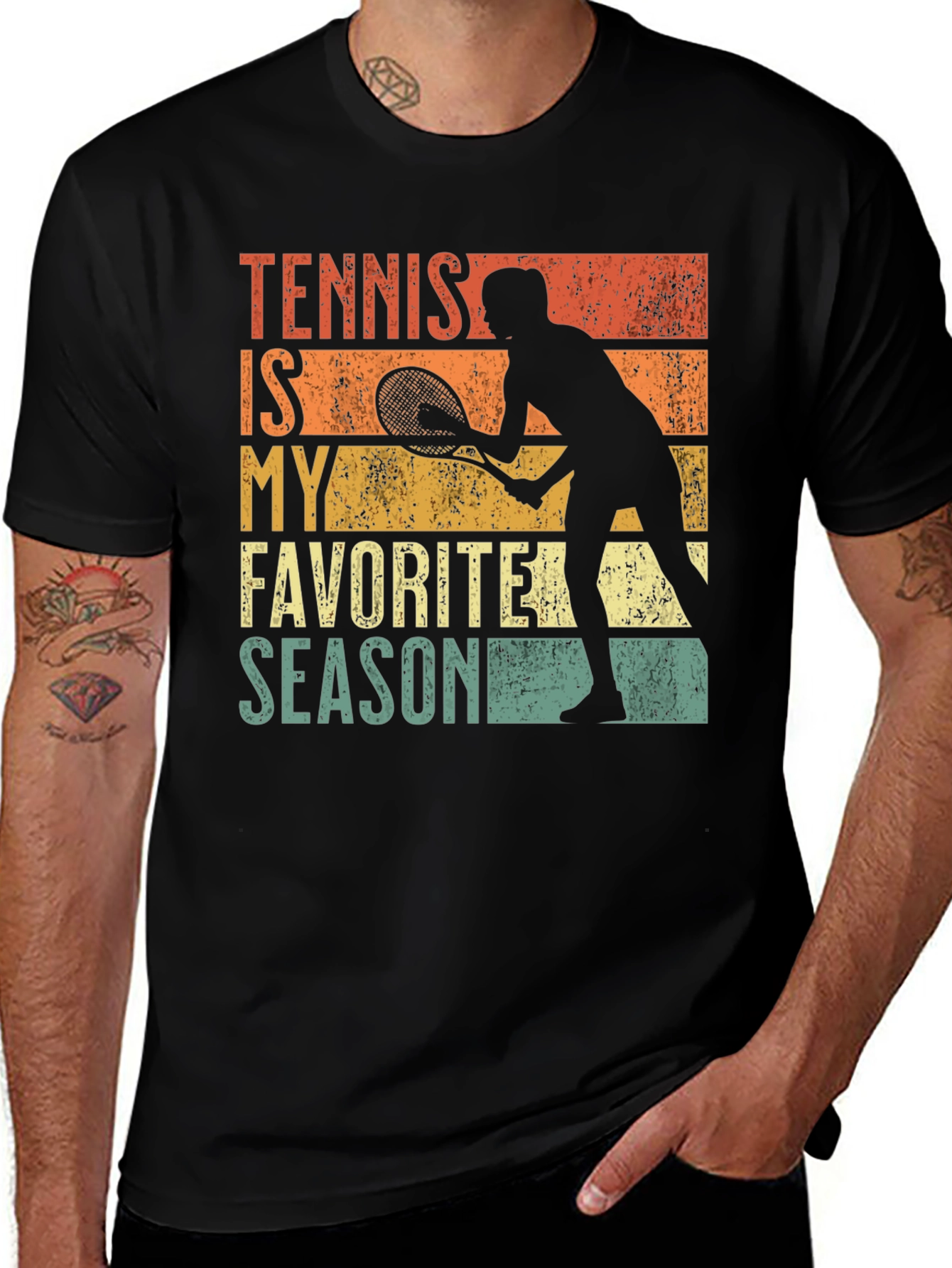Tennis Is My Favorite Season Graphic Tee