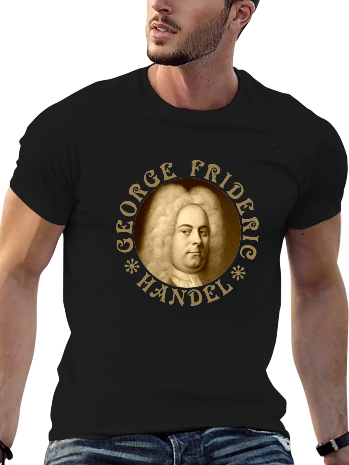 George Frideric Handel T-Shirt Composer Tee