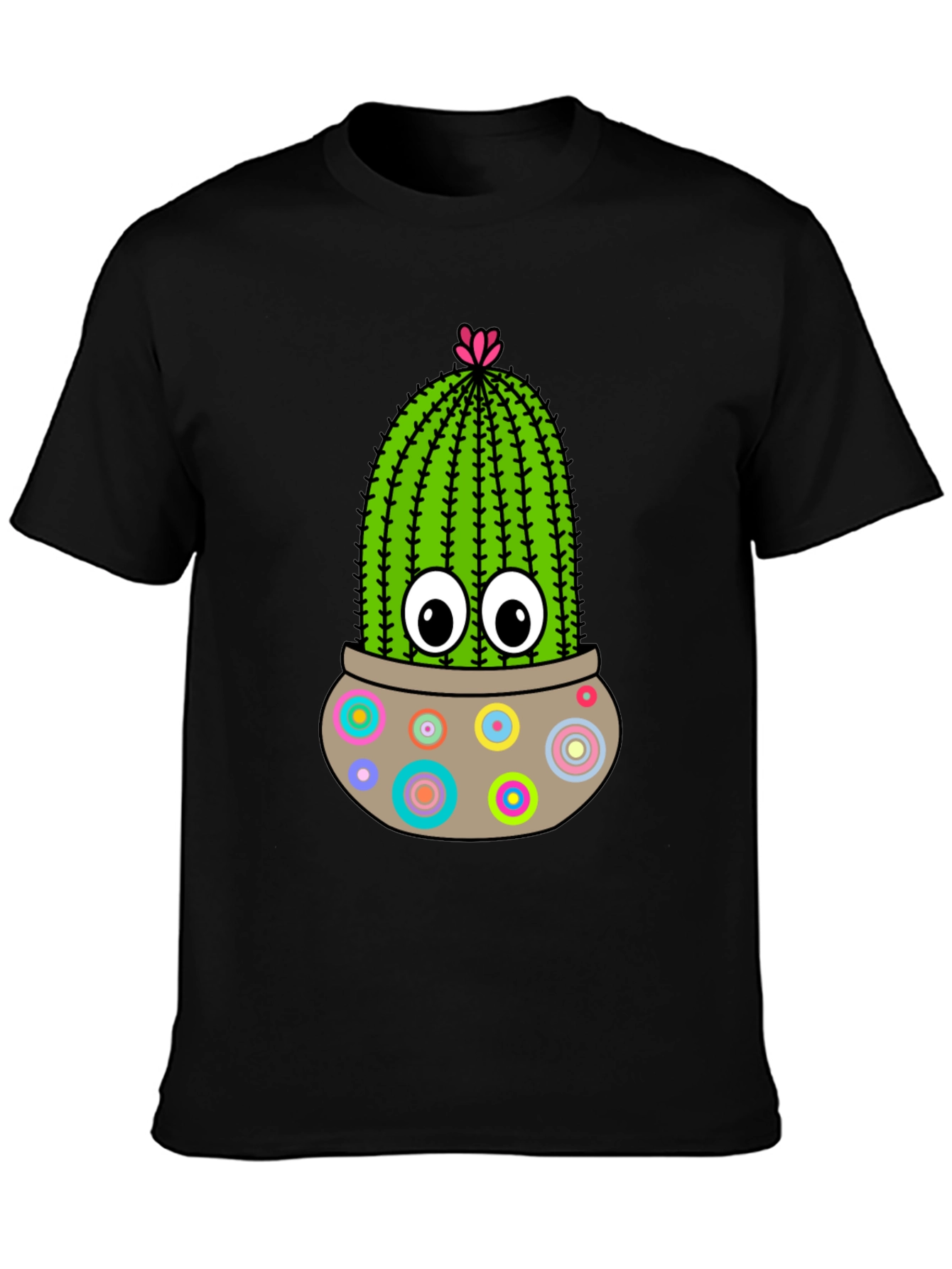 Fun Cactus T-Shirt: Cute Cartoon Plant
