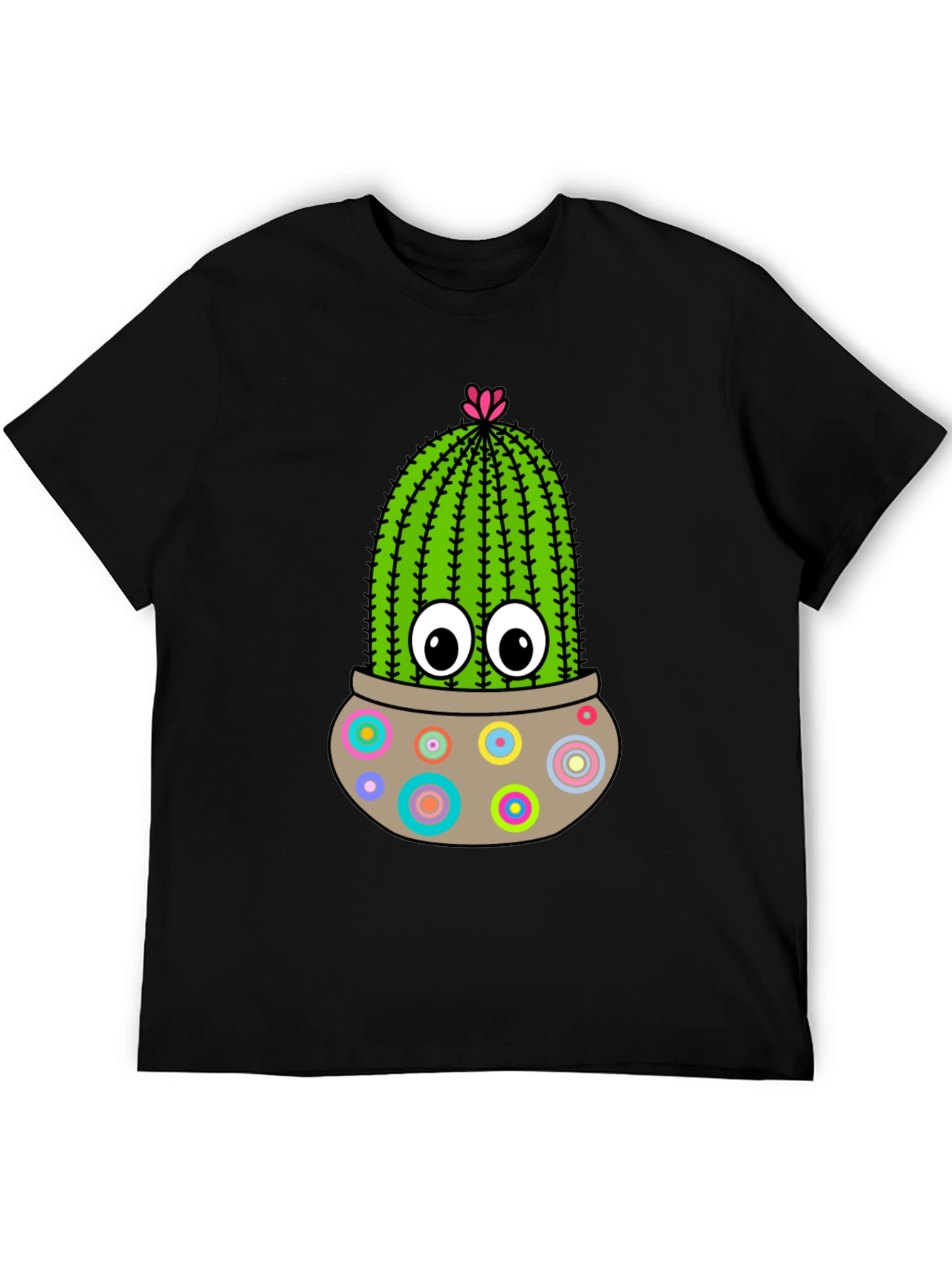 Fun Cactus T-Shirt: Cute Cartoon Plant