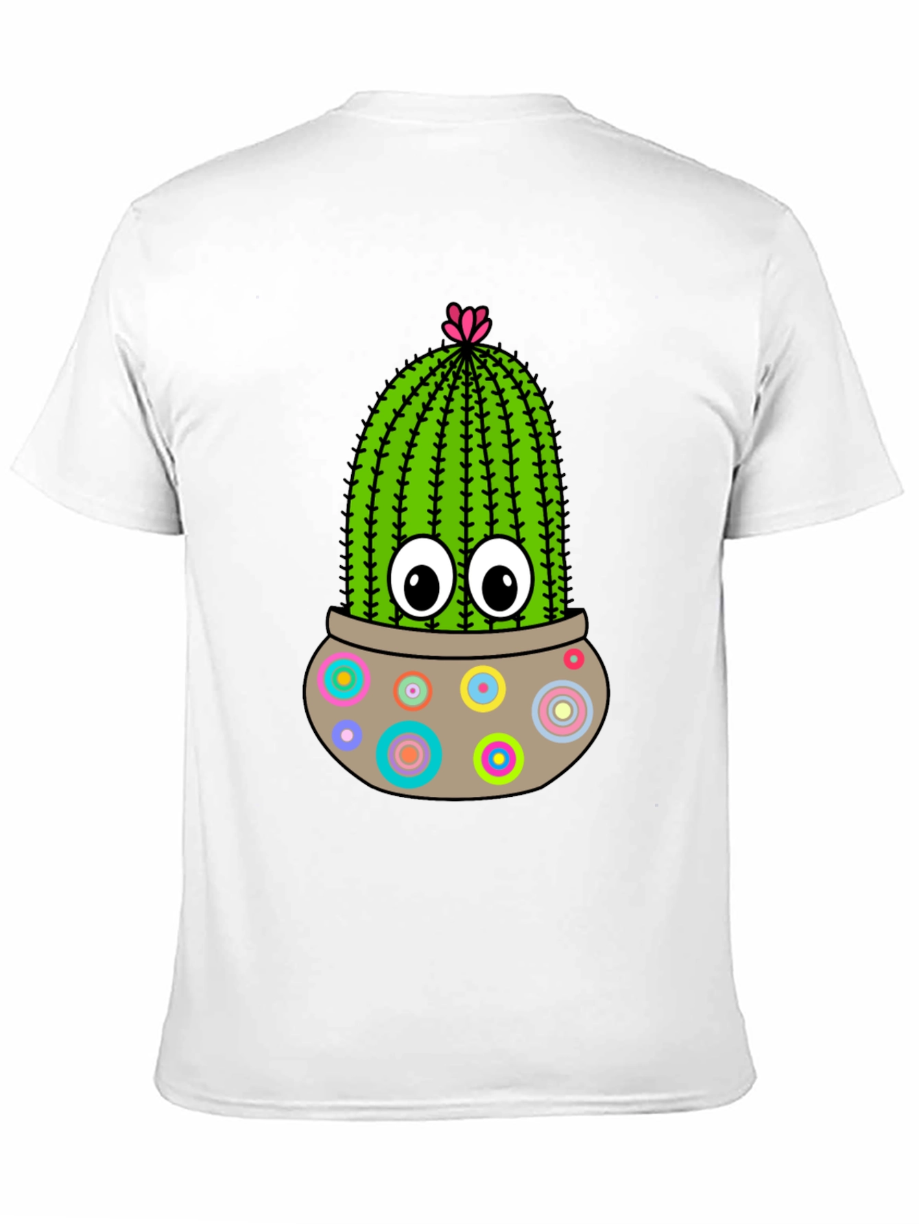 Fun Cactus T-Shirt: Cute Cartoon Plant