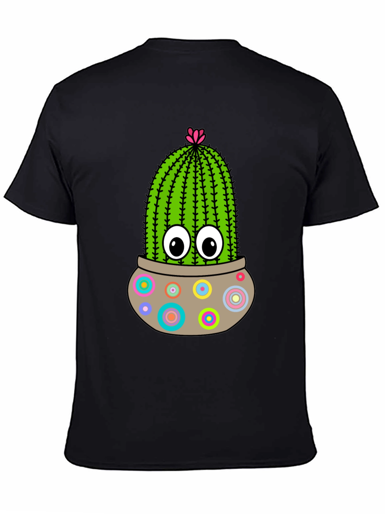 Fun Cactus T-Shirt: Cute Cartoon Plant