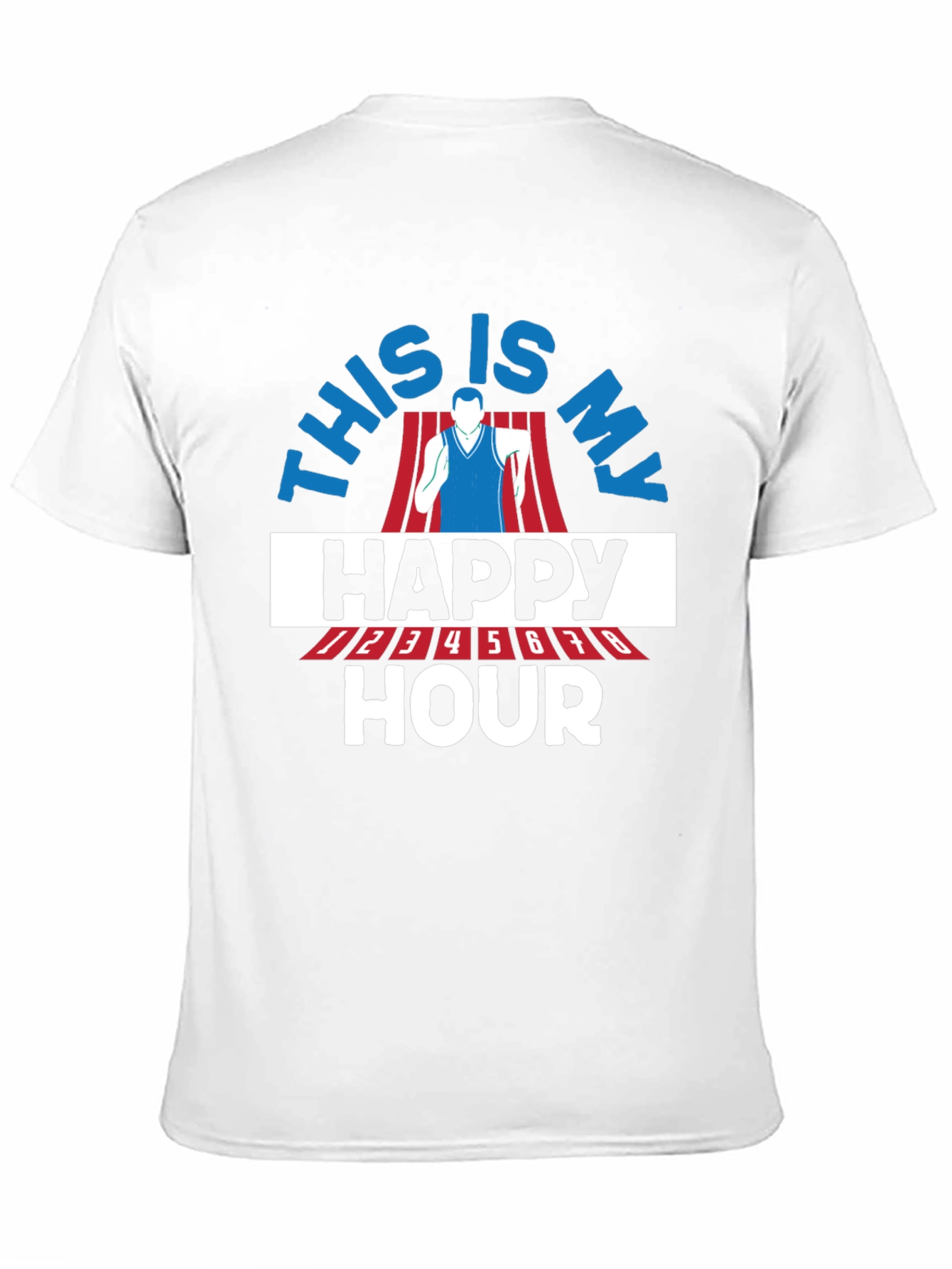 This is My Happy Hour Running T-Shirt