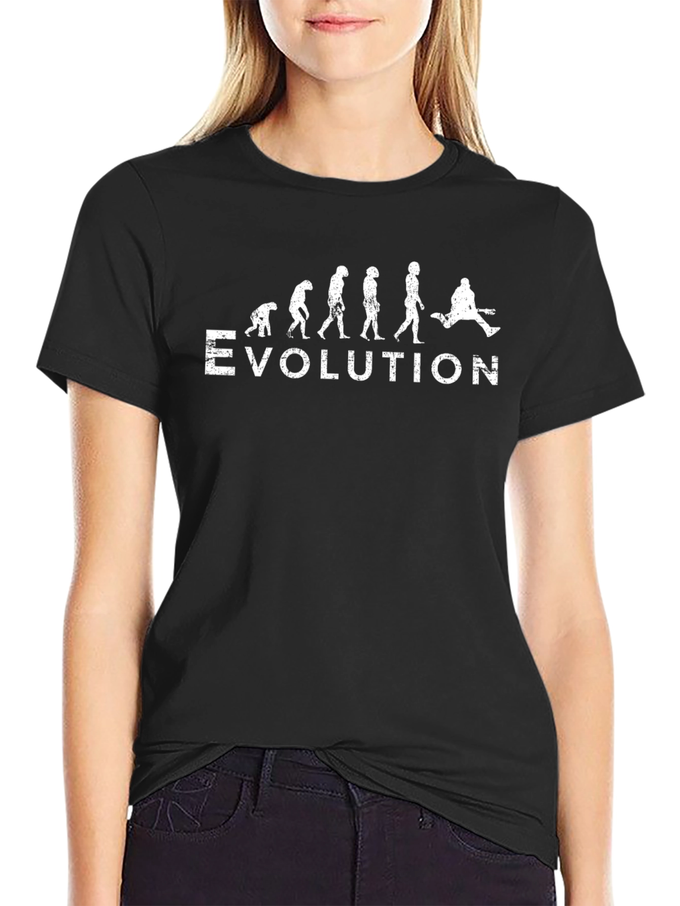 Evolution of Rock T-Shirt - Black Cotton Tee