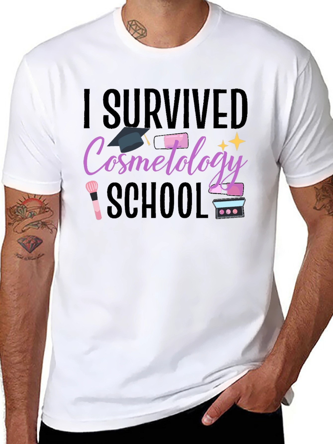 I Survived Cosmetology School T-Shirt