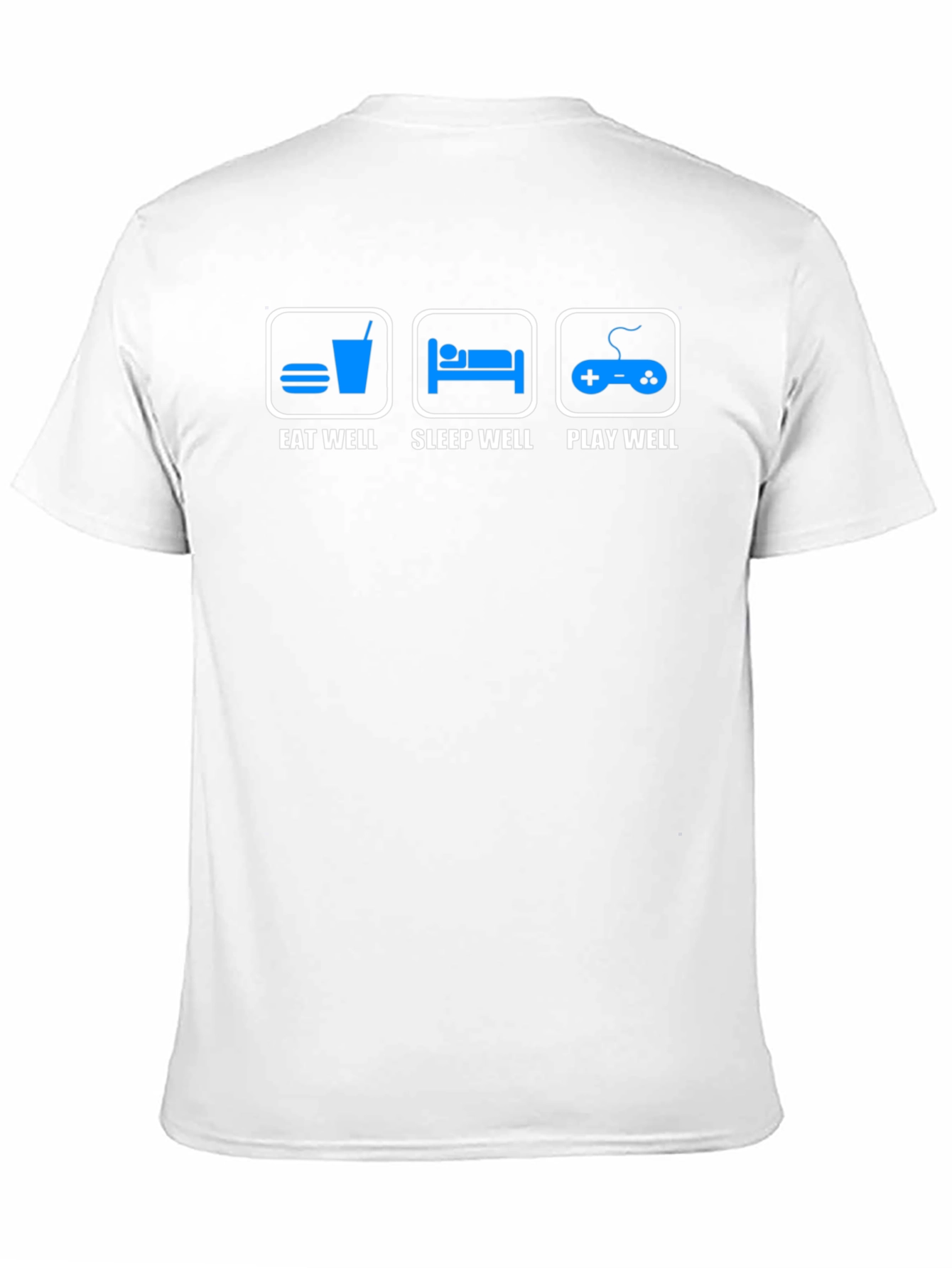 Eat Sleep Play Well T-Shirt - Gamer Life