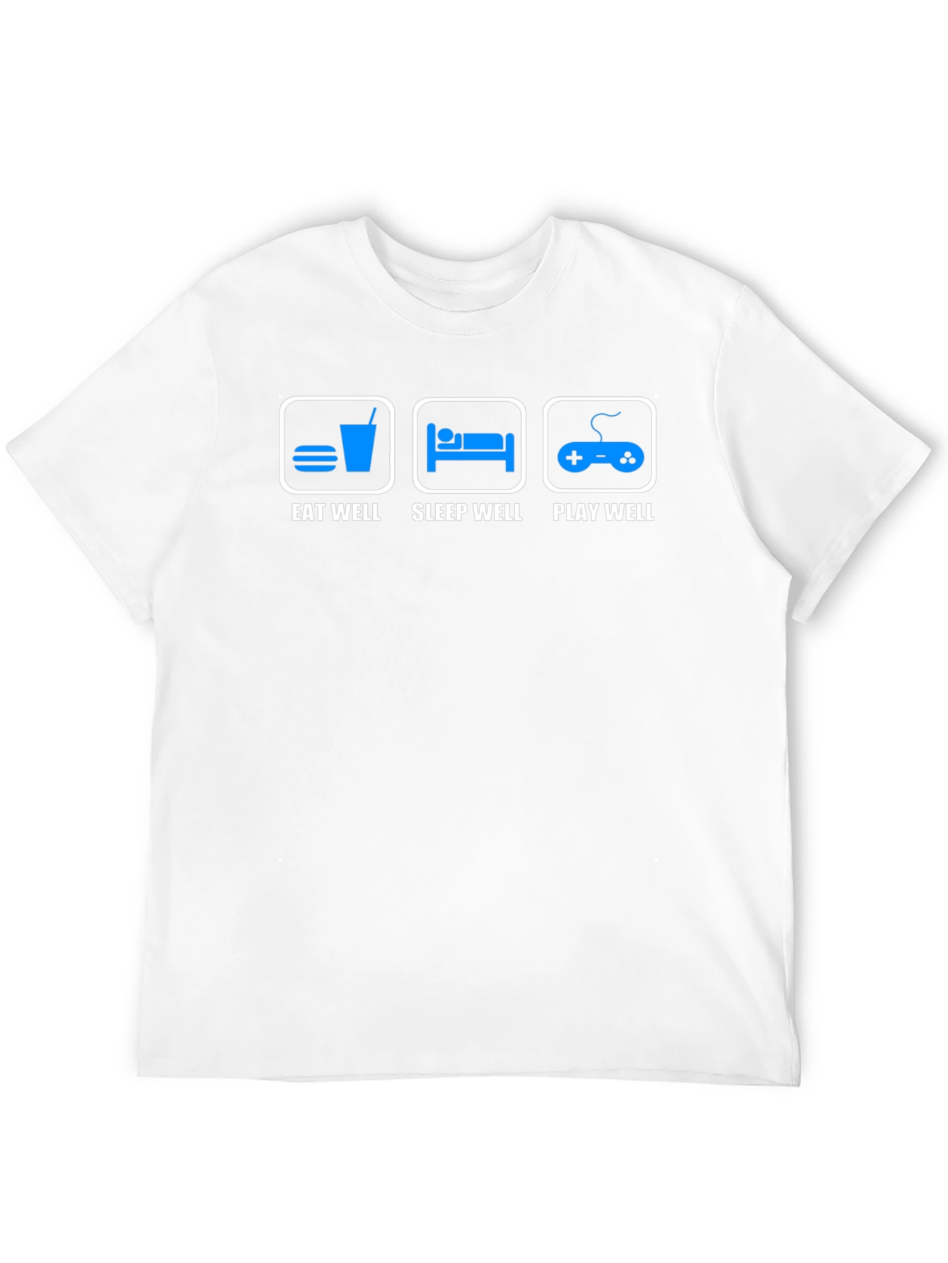 Eat Sleep Play Well T-Shirt - Gamer Life