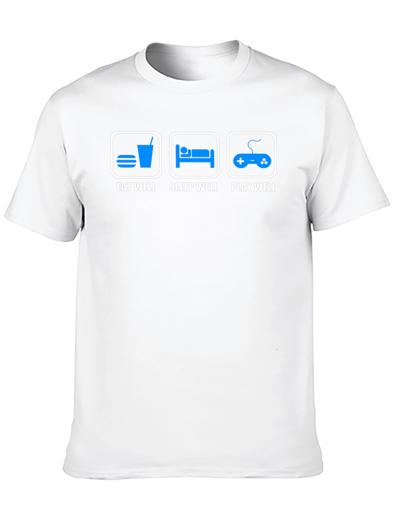 Eat Sleep Play Well T-Shirt - Gamer Life
