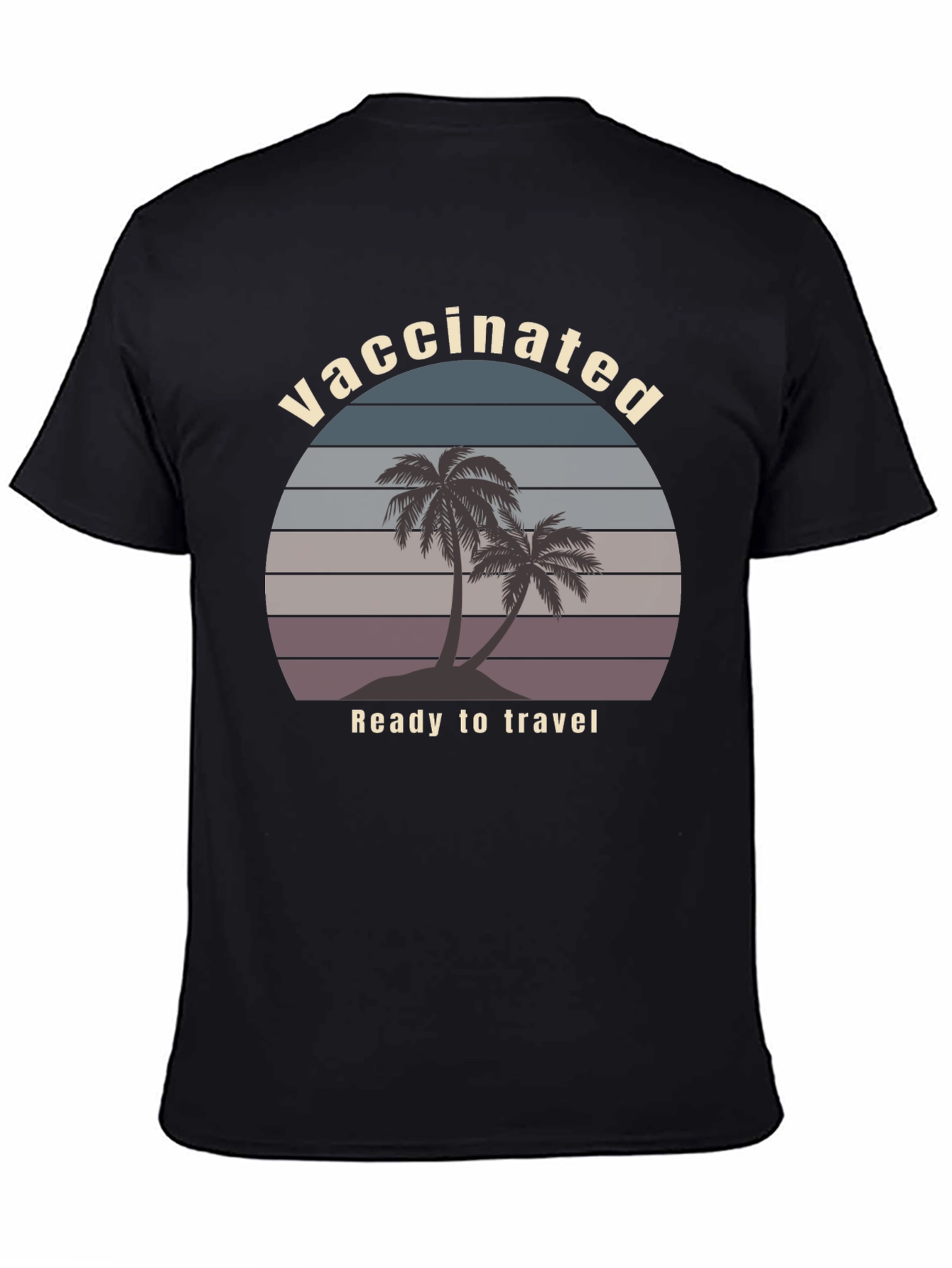 Vaccinated Ready to Travel Graphic T-Shirt