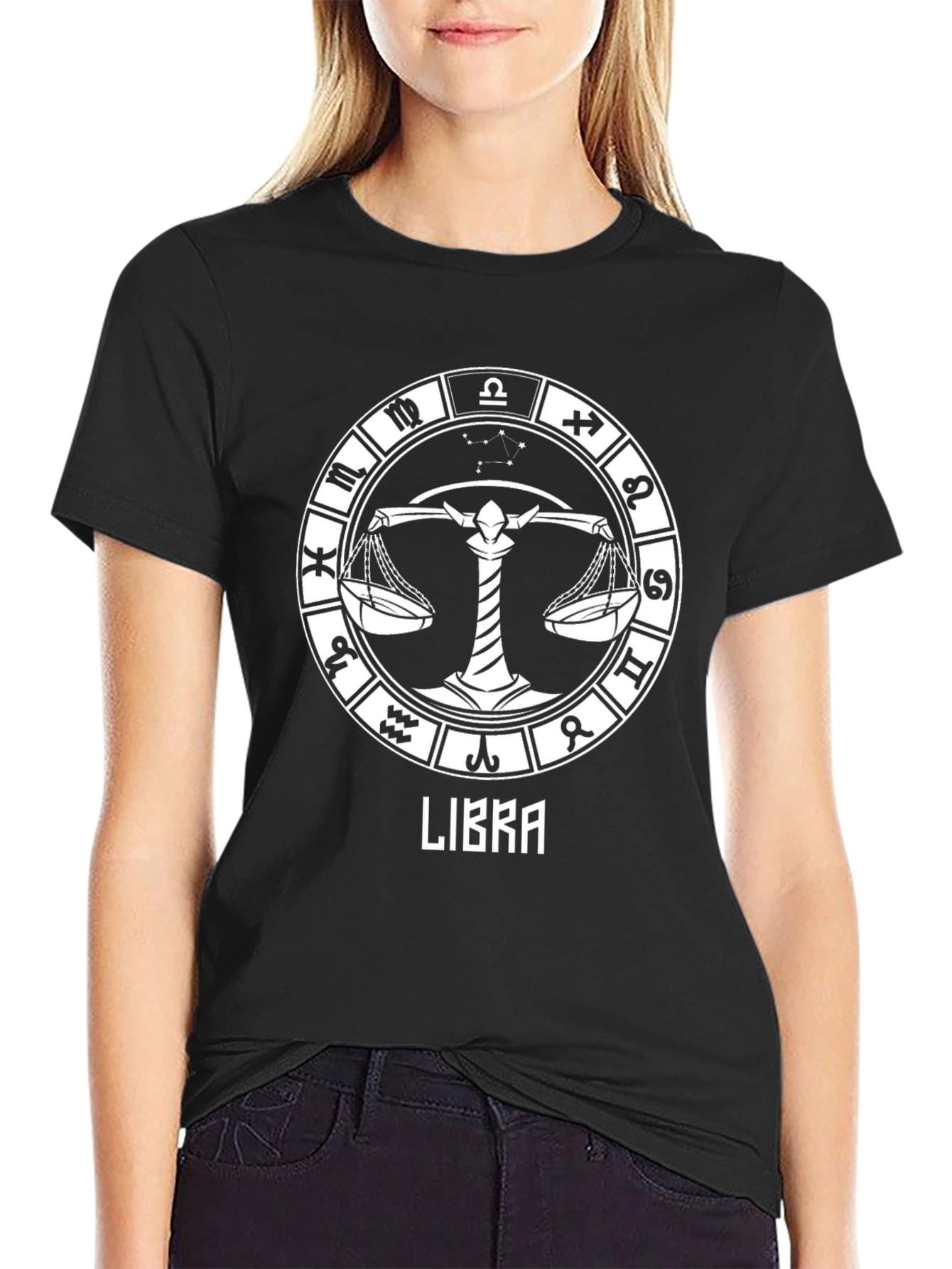 Libra Zodiac Sign T-Shirt - Balance & Harmony