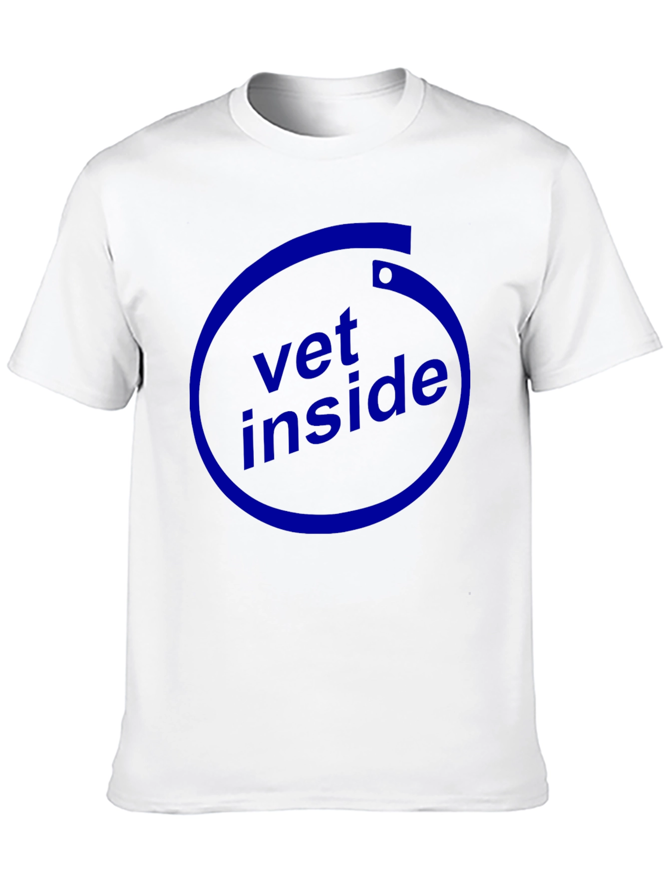 Vet Inside Graphic Black T-Shirt