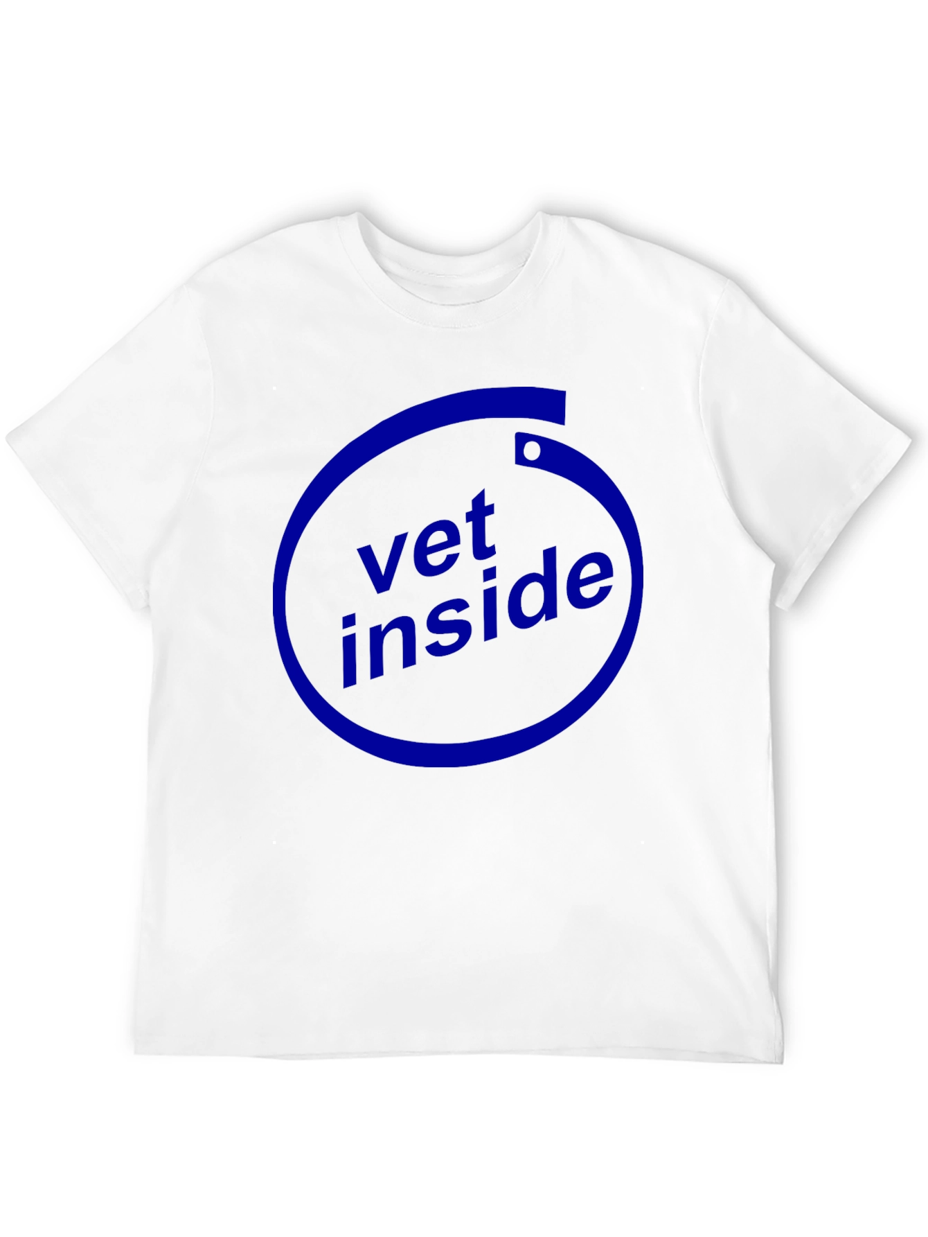 Vet Inside Graphic Black T-Shirt