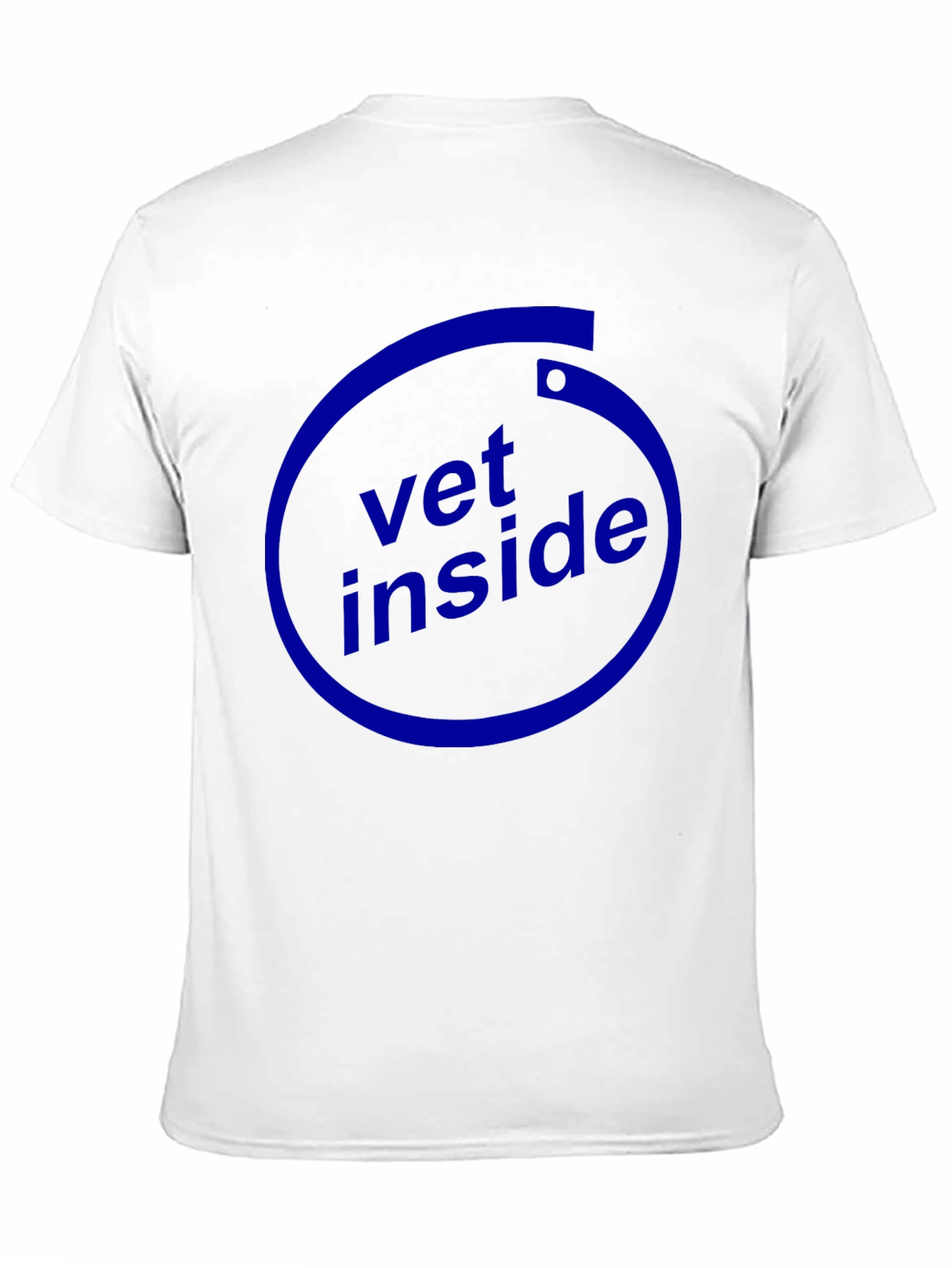 Vet Inside Graphic Black T-Shirt