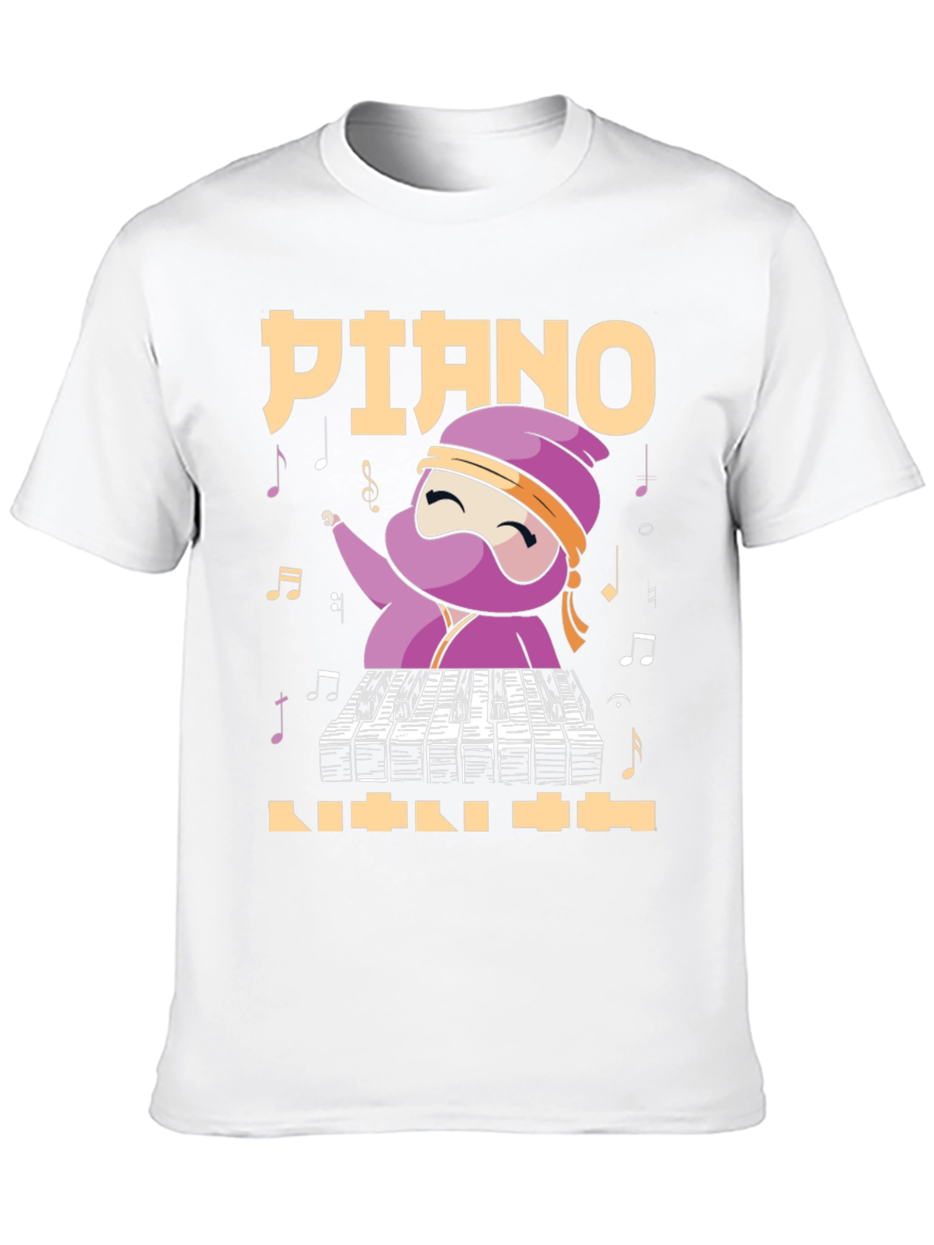 Piano Ninja T-Shirt - Music Lover Tee