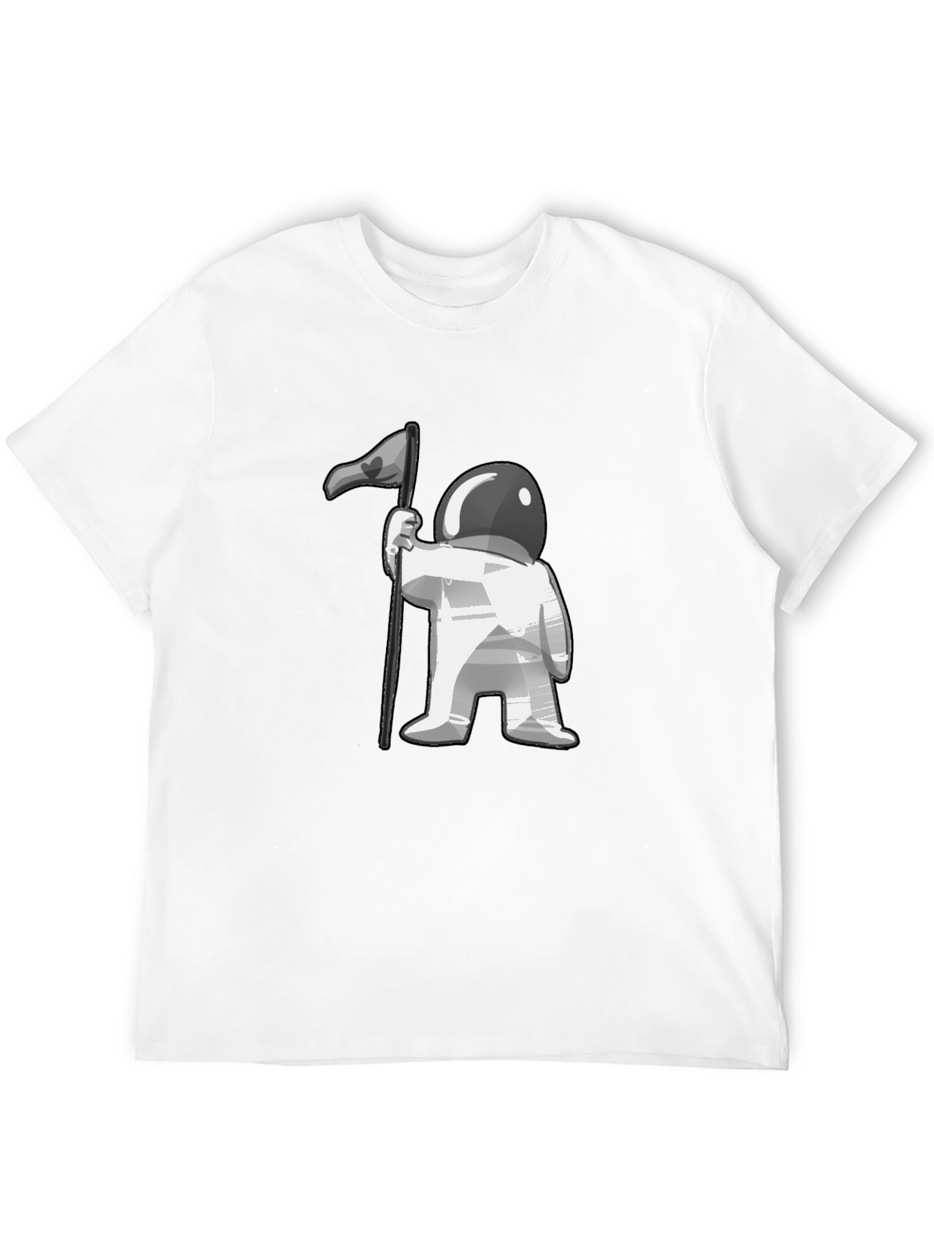 Astronaut Flag Graphic Tee