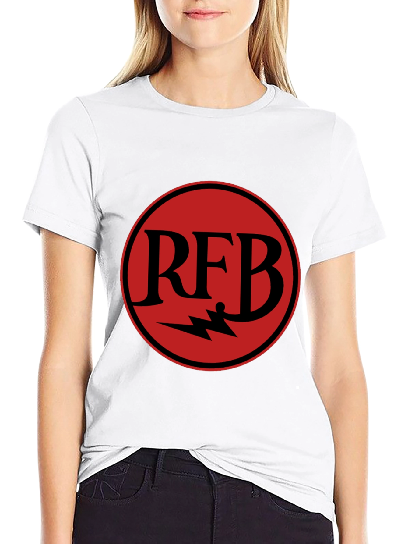 RFB Graphic Tee - Black Cotton T-Shirt