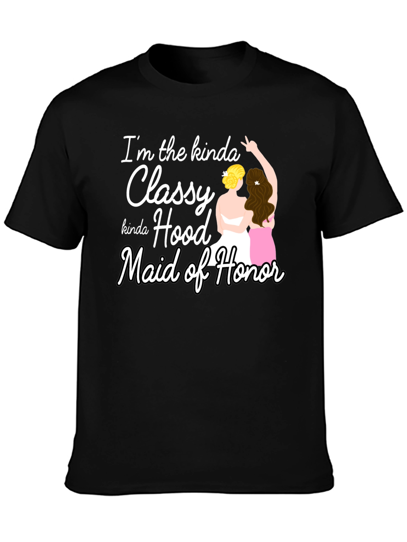 Classy Maid of Honor T-Shirt