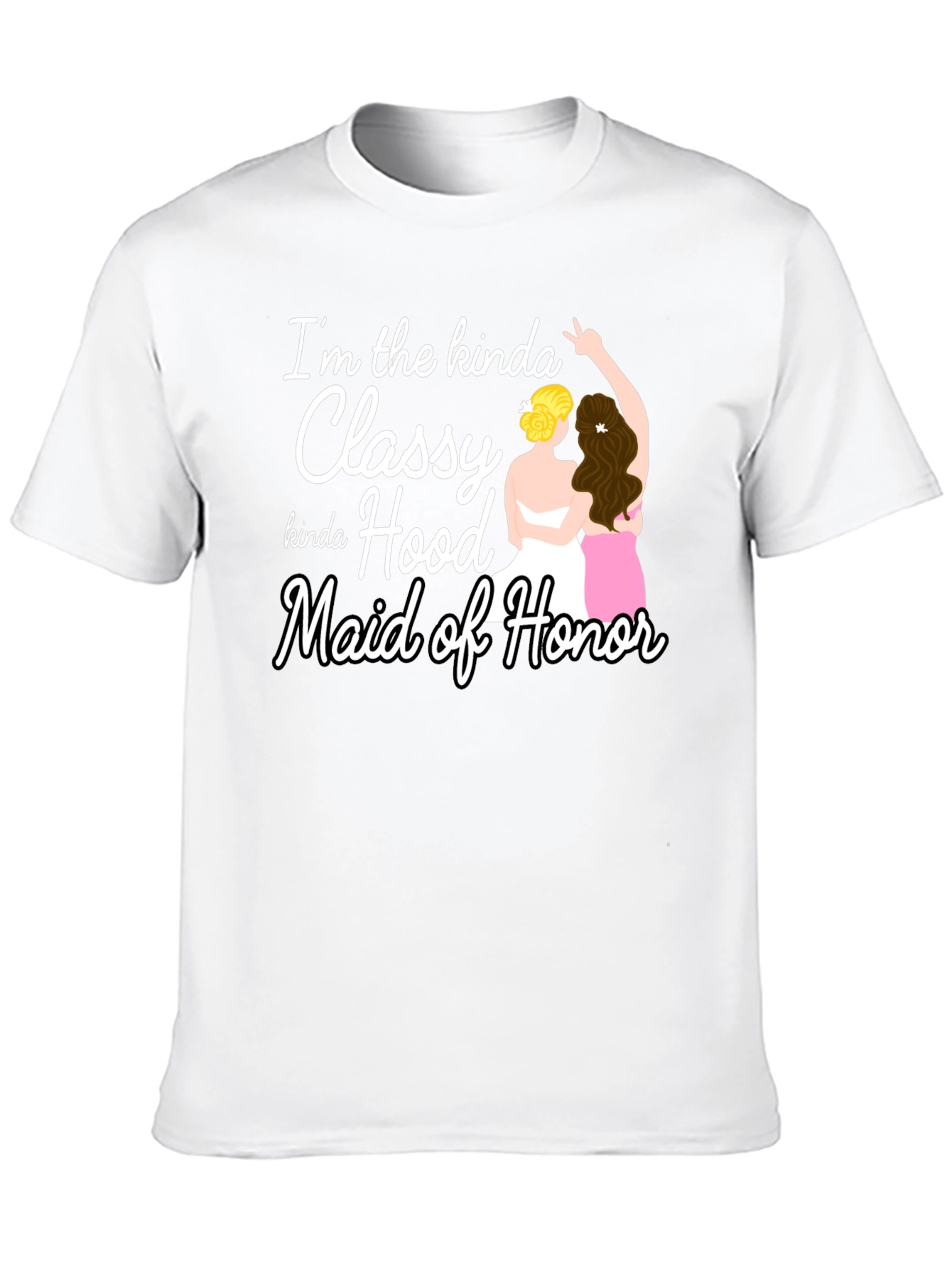 Classy Maid of Honor T-Shirt
