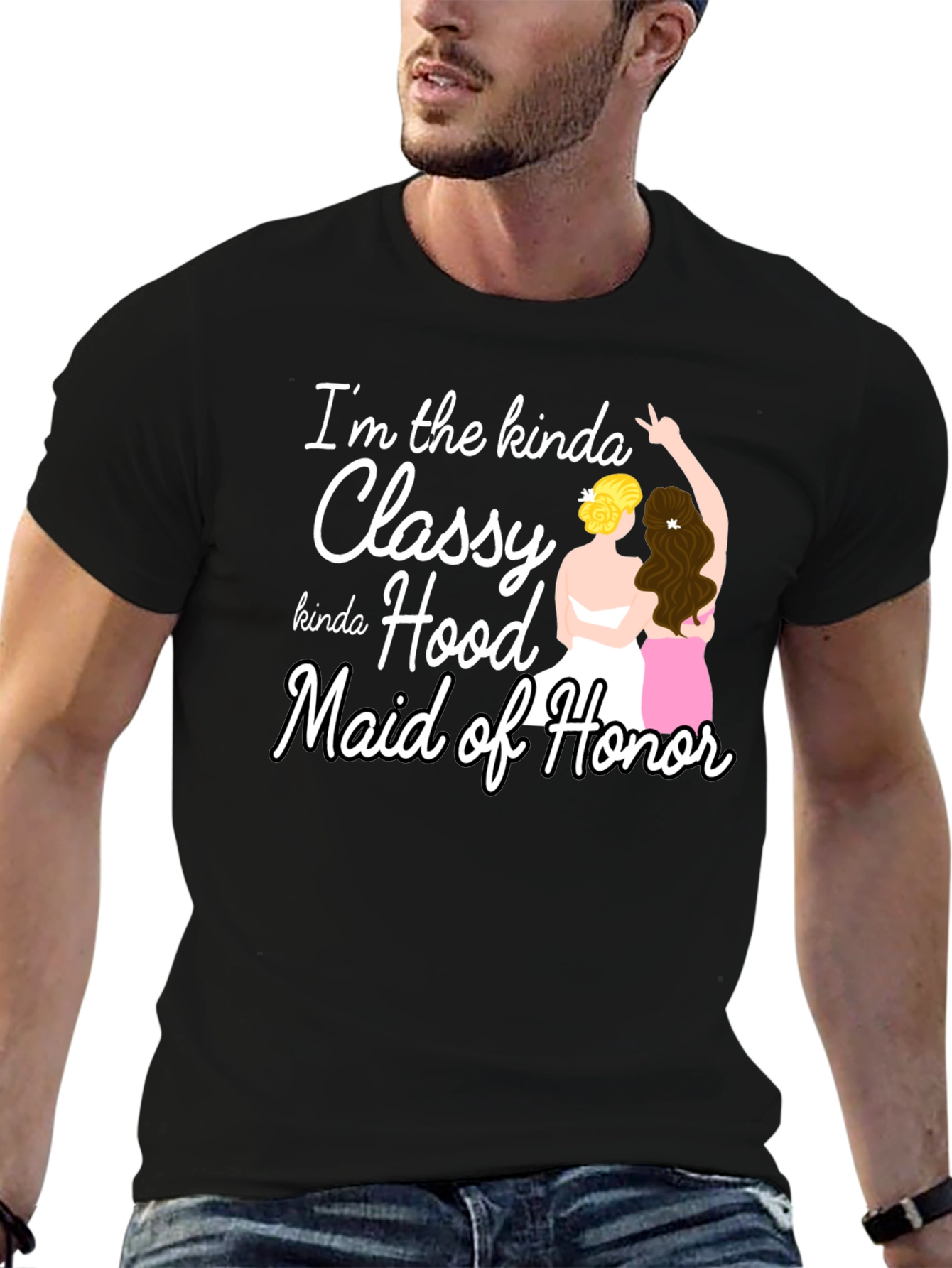 Classy Maid of Honor T-Shirt