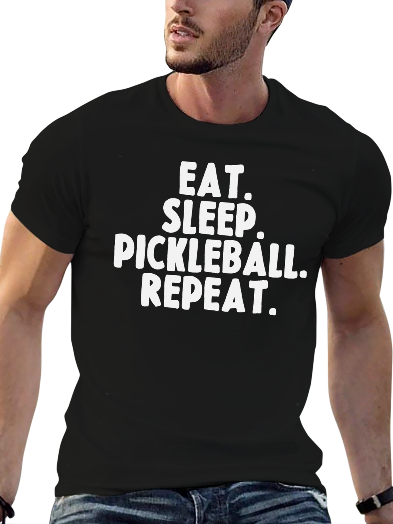 Eat Sleep Pickleball Repeat T-Shirt