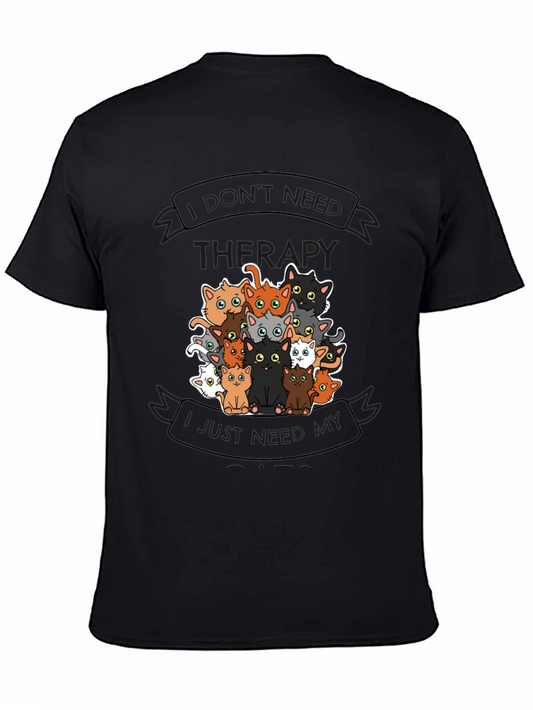 I Dont Need Therapy Cats T-Shirt