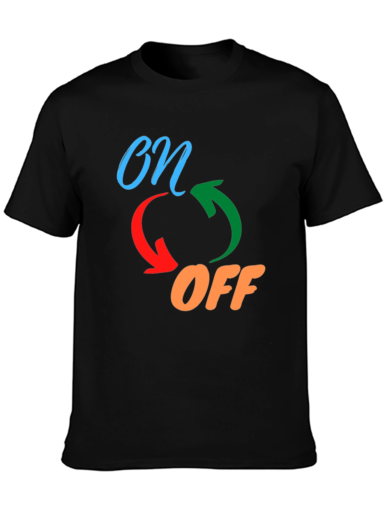 On/Off Graphic Print Tee