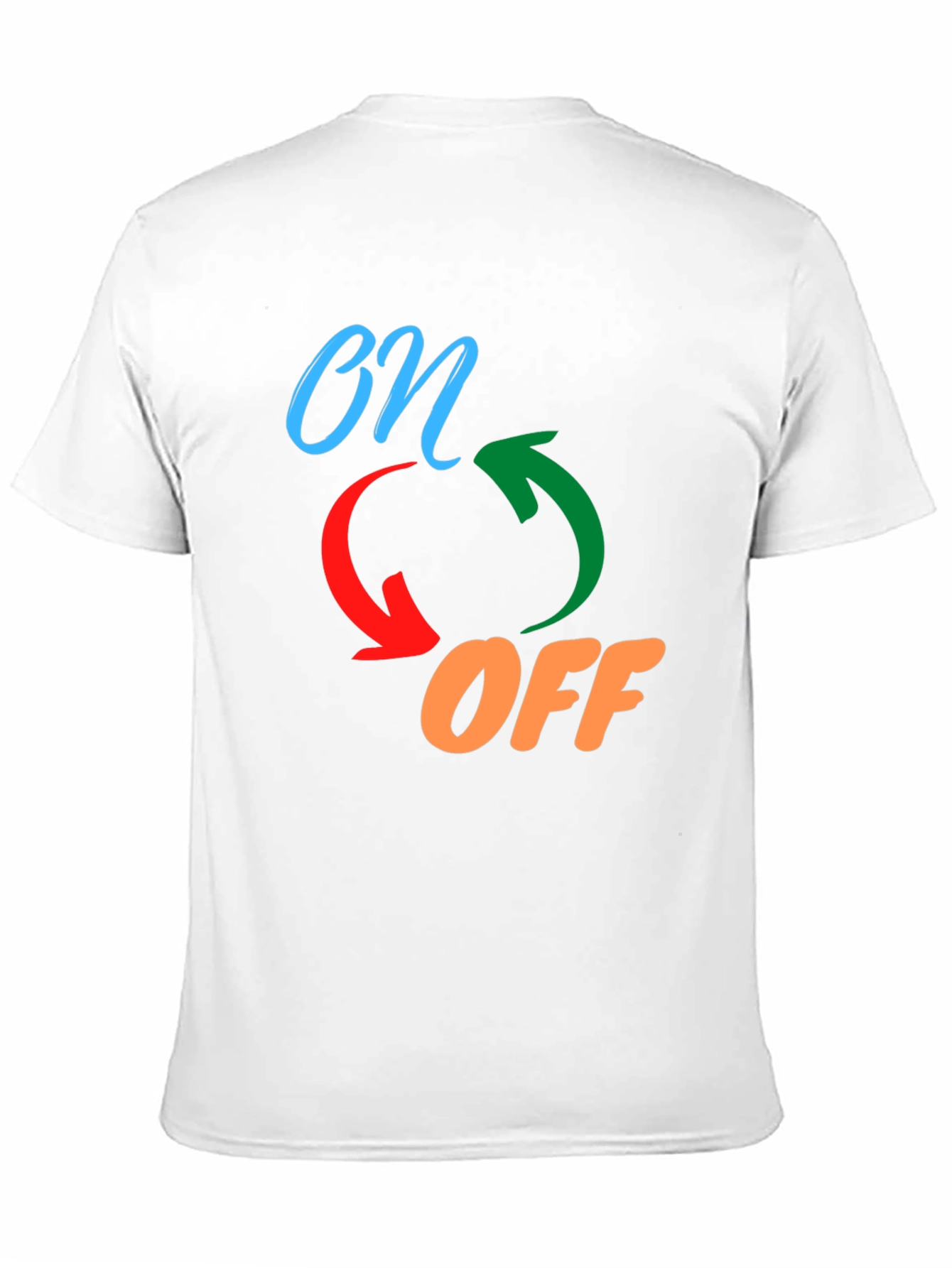 On/Off Graphic Print Tee