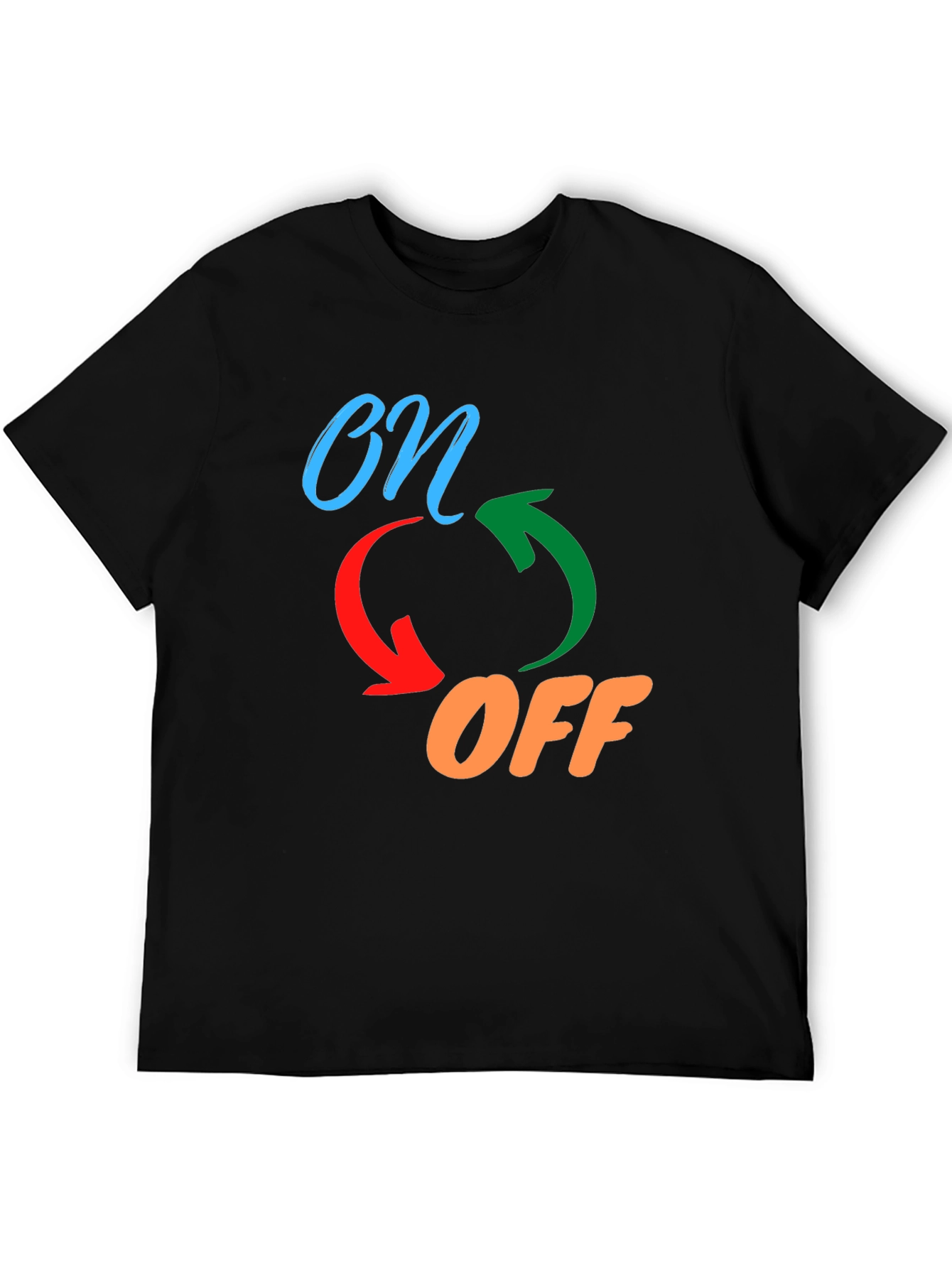 On/Off Graphic Print Tee