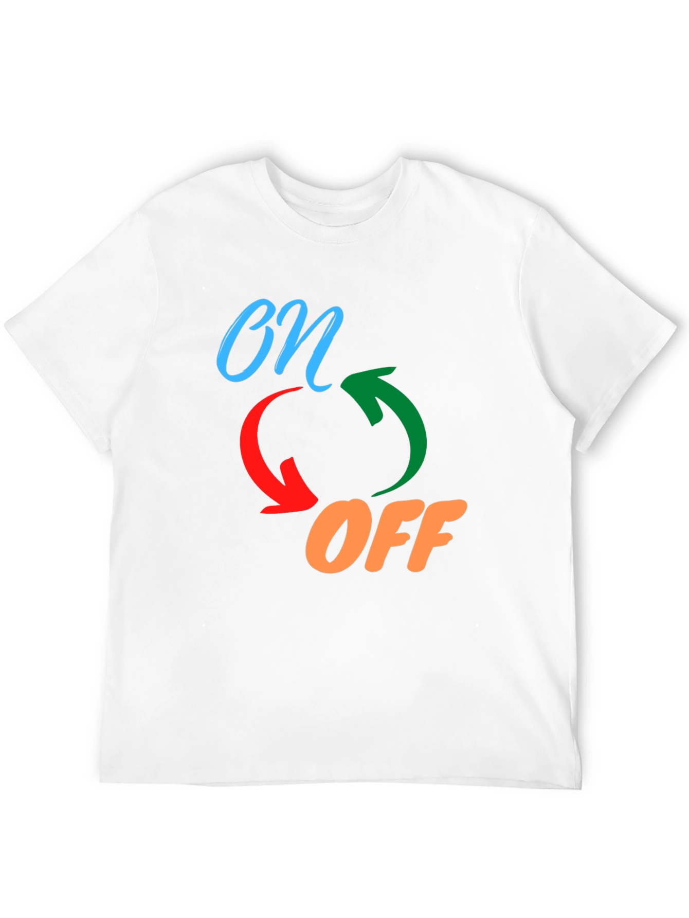 On/Off Graphic Print Tee