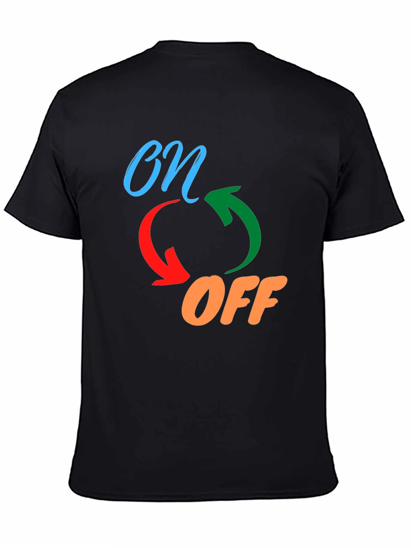 On/Off Graphic Print Tee