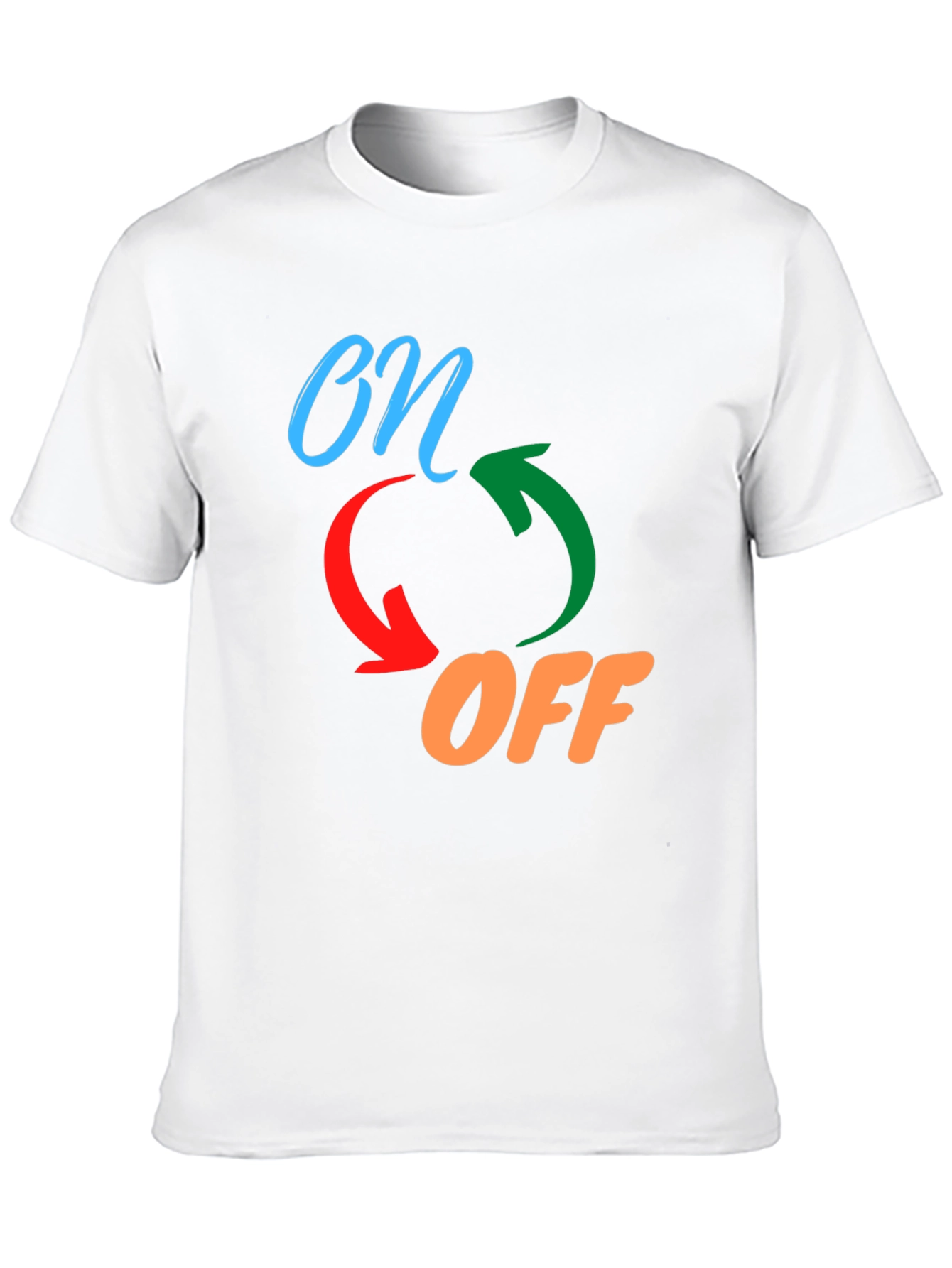 On/Off Graphic Print Tee