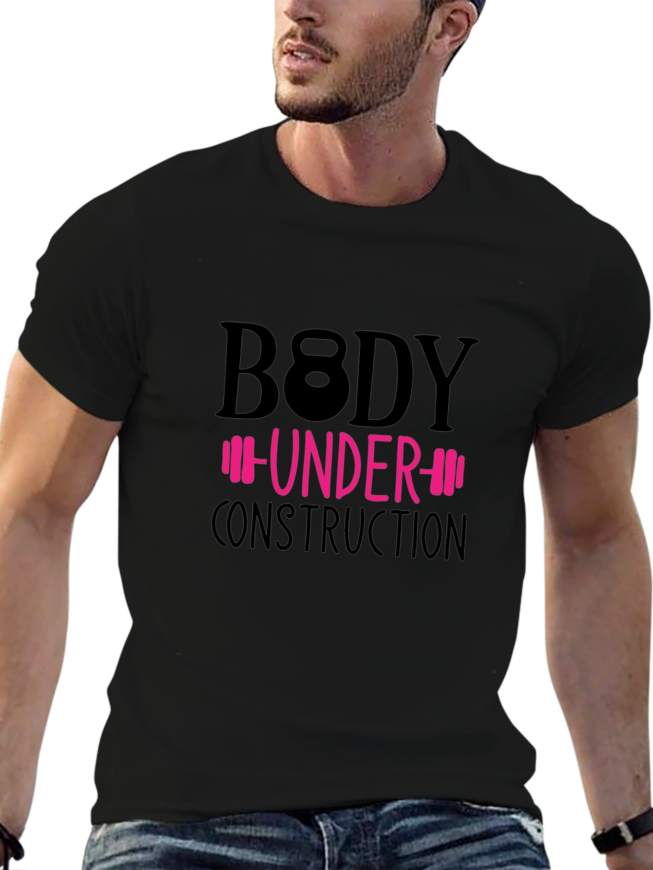 Body Under Construction Fitness T-Shirt
