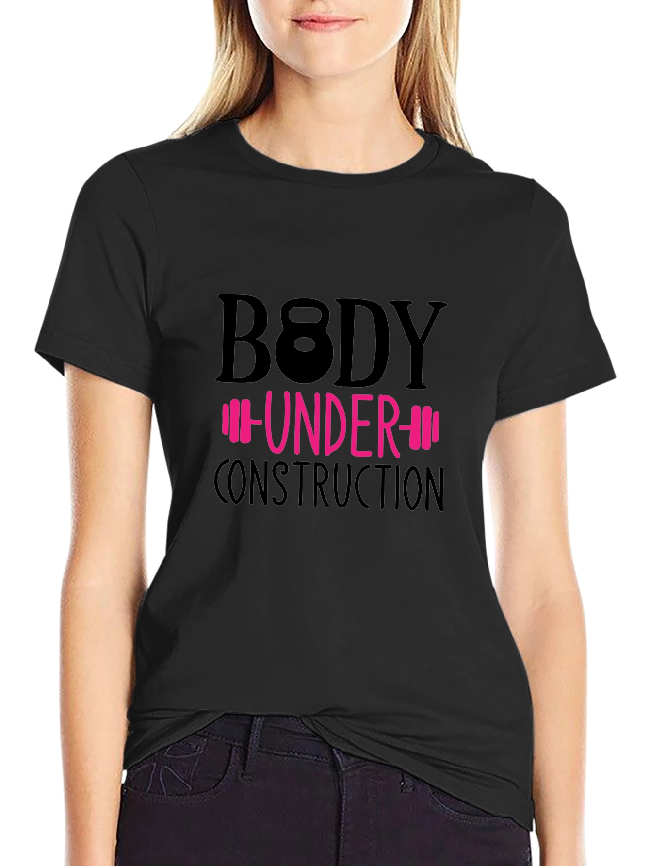 Body Under Construction Fitness T-Shirt
