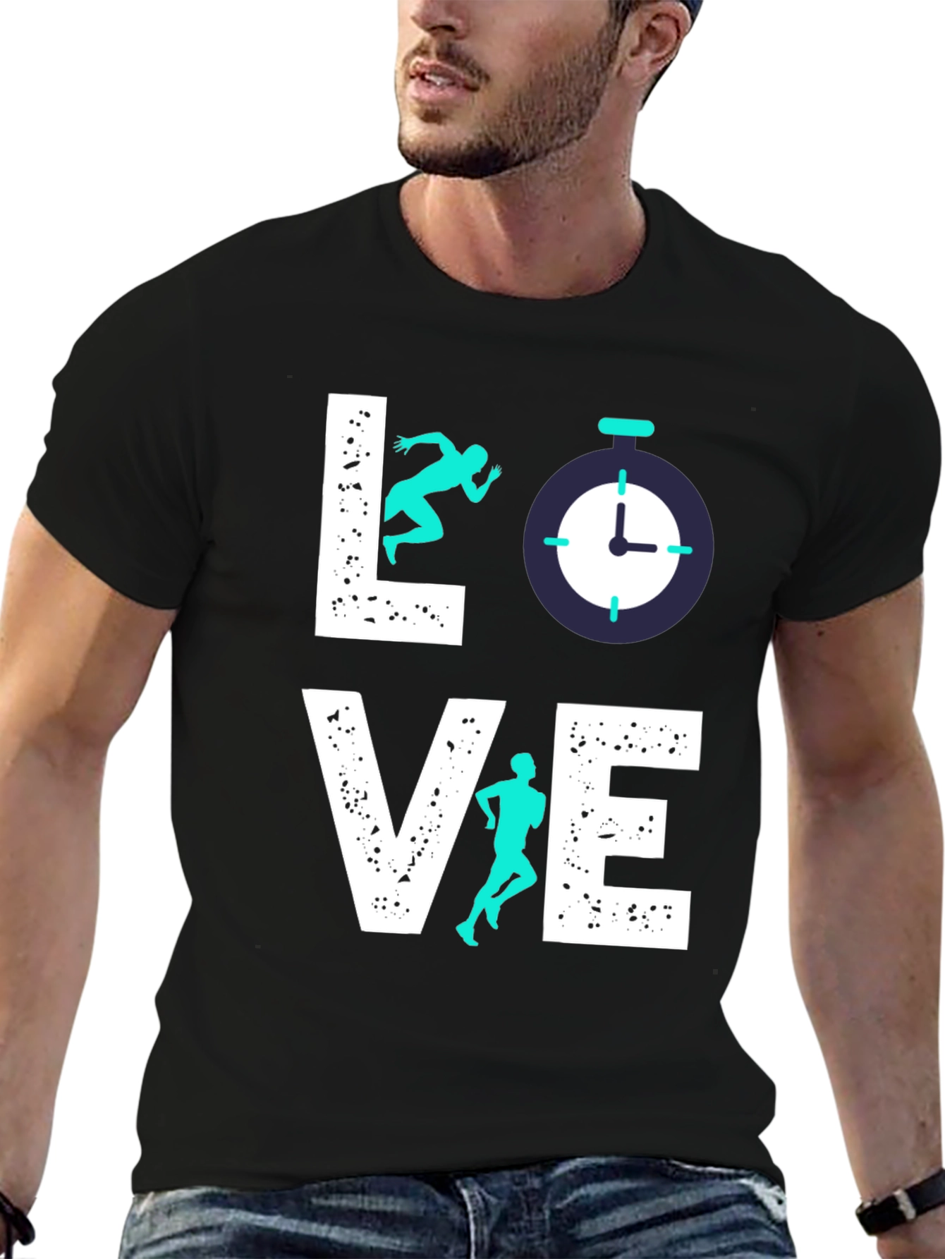 Love to Run Graphic T-Shirt