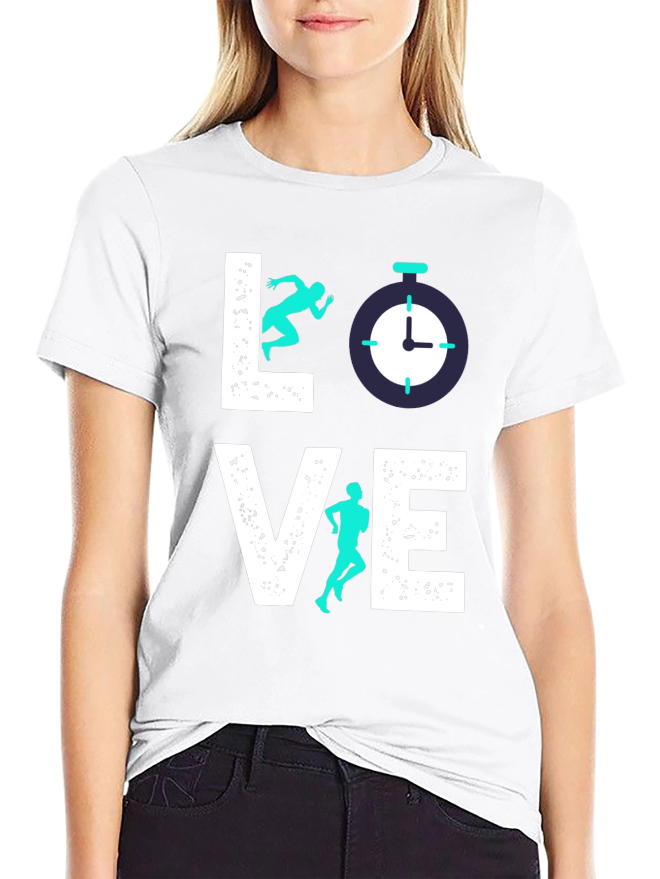 Love to Run Graphic T-Shirt