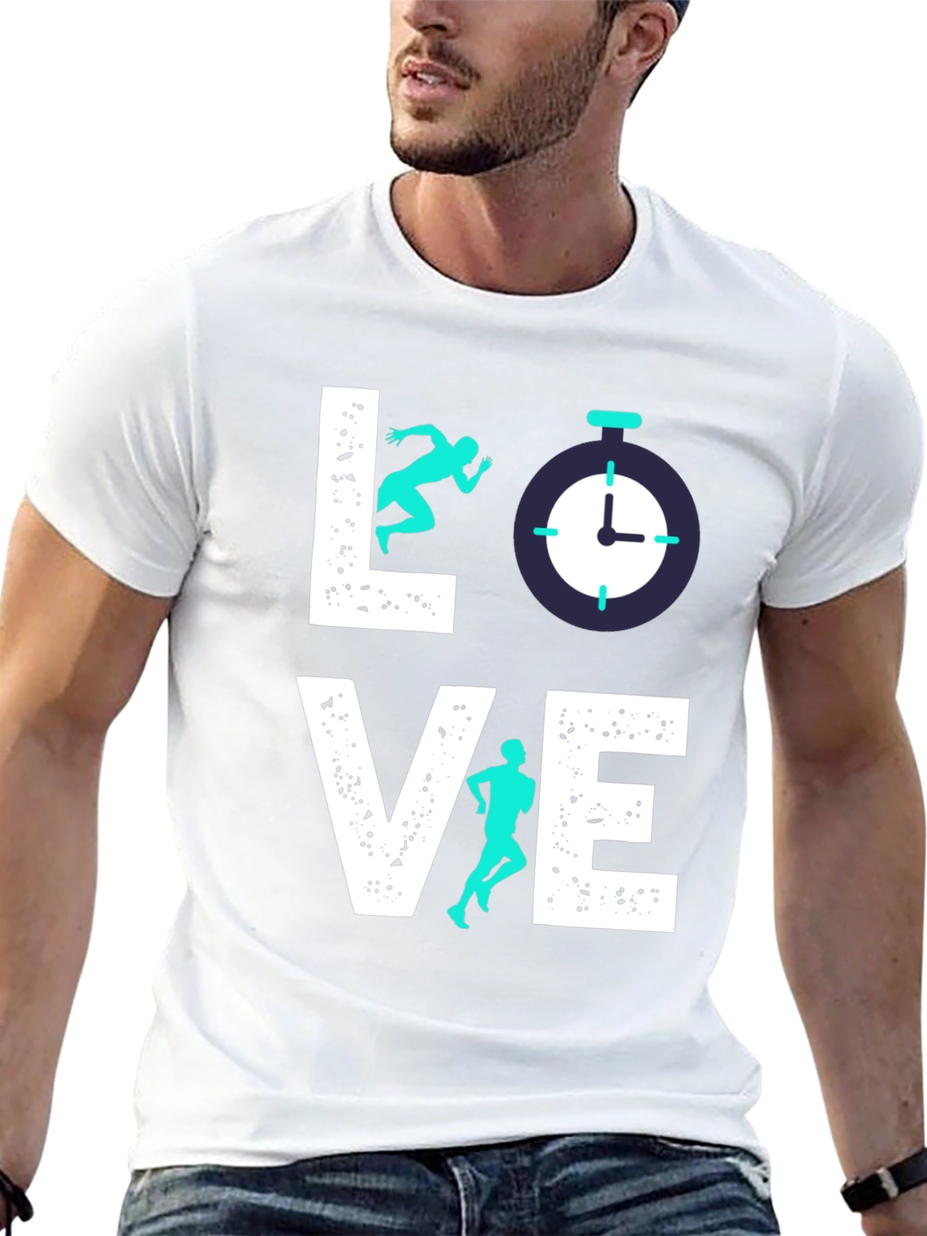 Love to Run Graphic T-Shirt