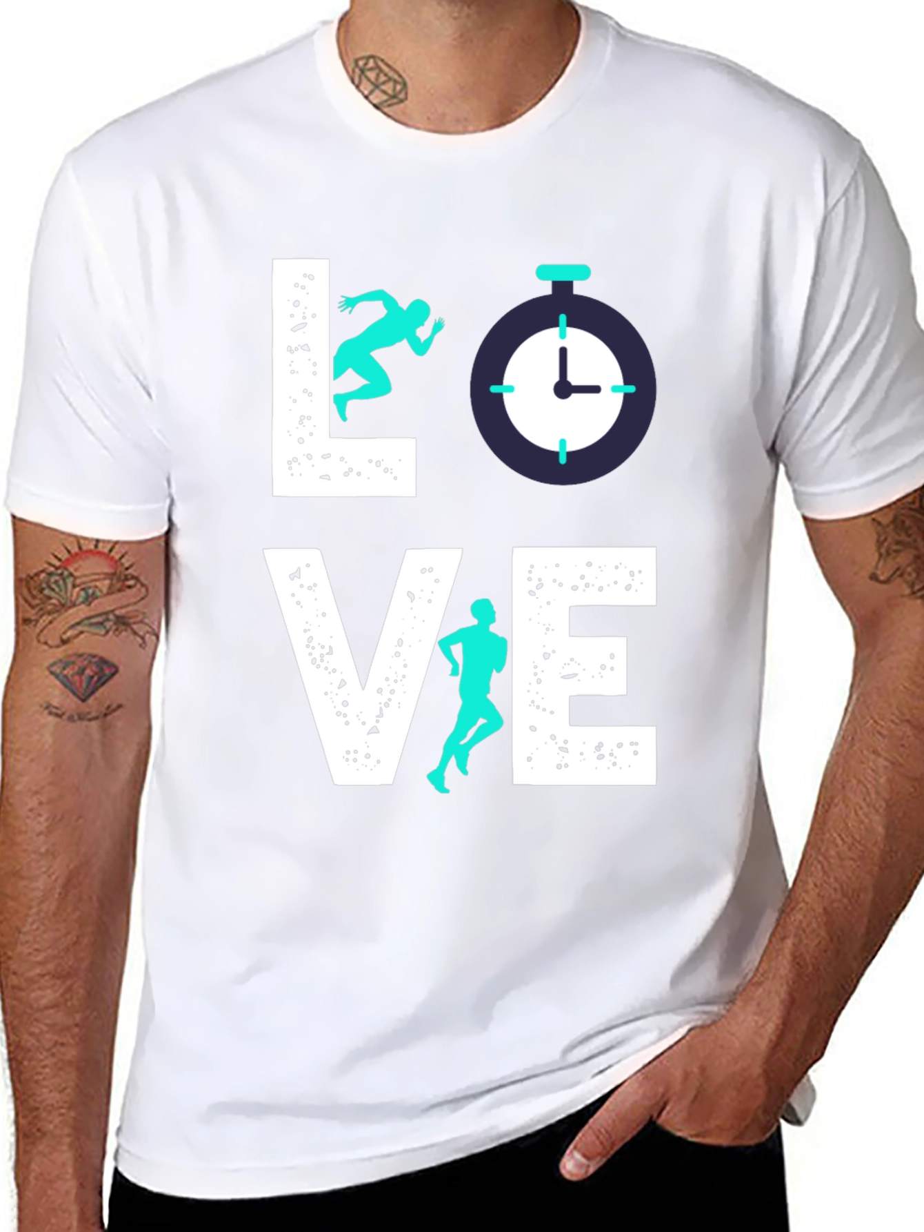 Love to Run Graphic T-Shirt