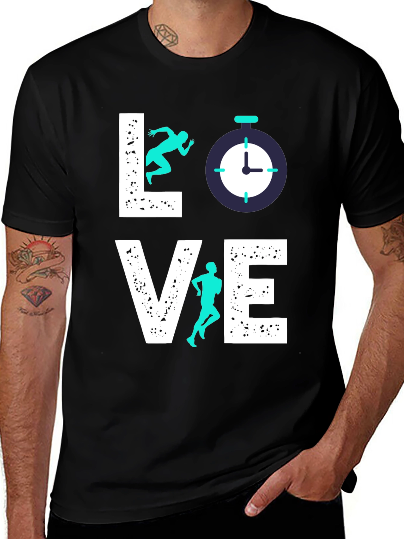 Love to Run Graphic T-Shirt