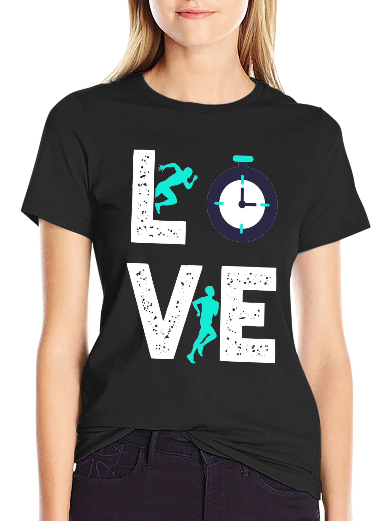 Love to Run Graphic T-Shirt