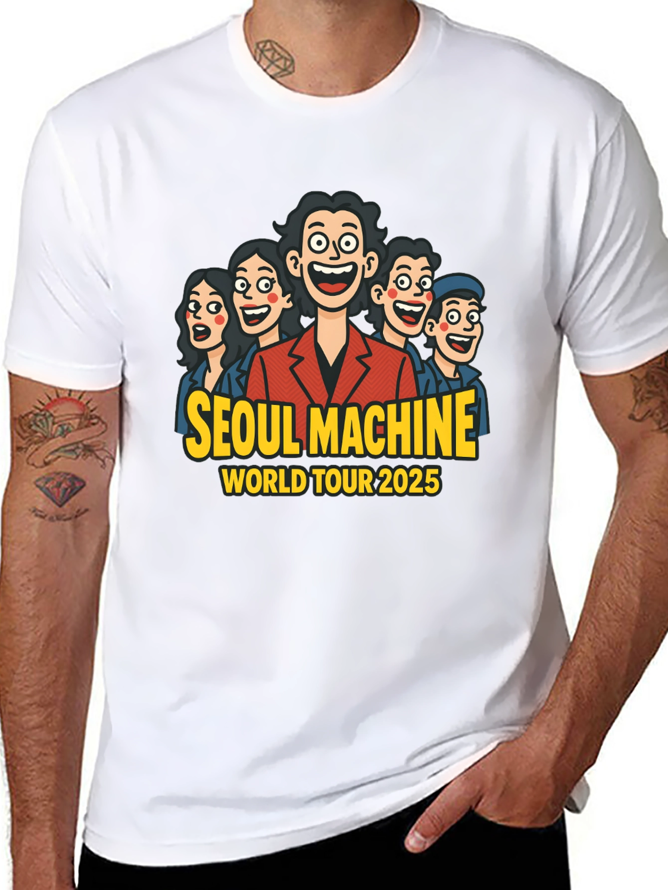 Seoul Machine World Tour 2025 T-Shirt